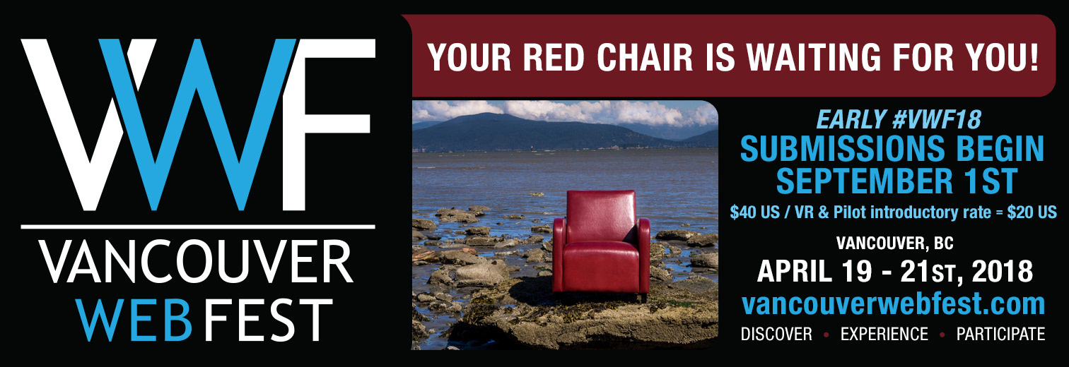 Vancouver Webfest: social media promo graphic, early submissions start announcement