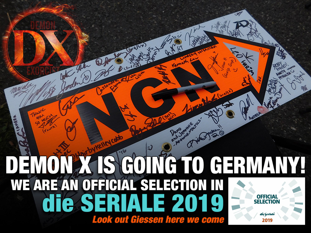#DemonX - Social Media art, Official Selection announcement for the die Seriale 2019 film festival