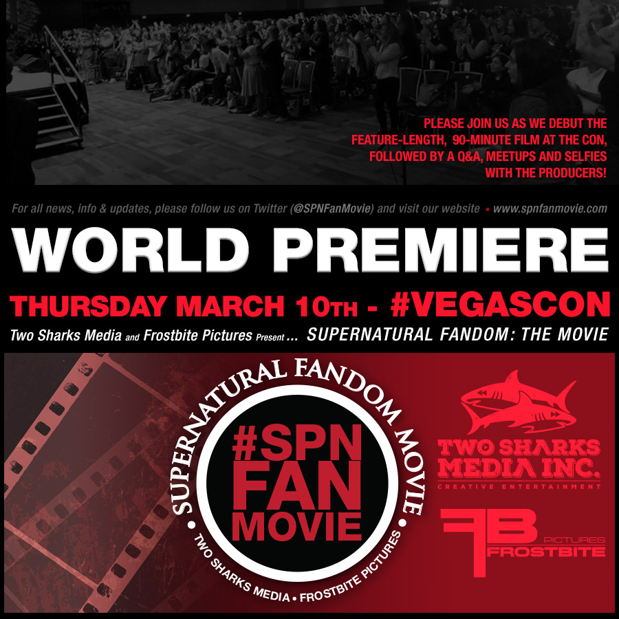 Supernatural Fandom: promo graphic for instagram