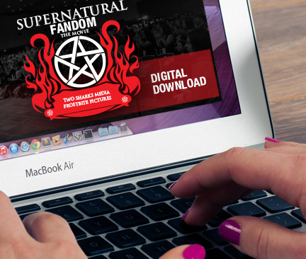 Supernatural Fandom: online graphic for sales page