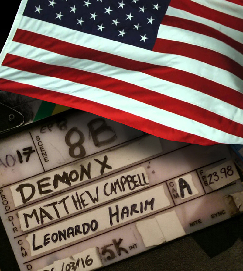 #DemonX - social media graphic shared on the American Fourth of July weekend.