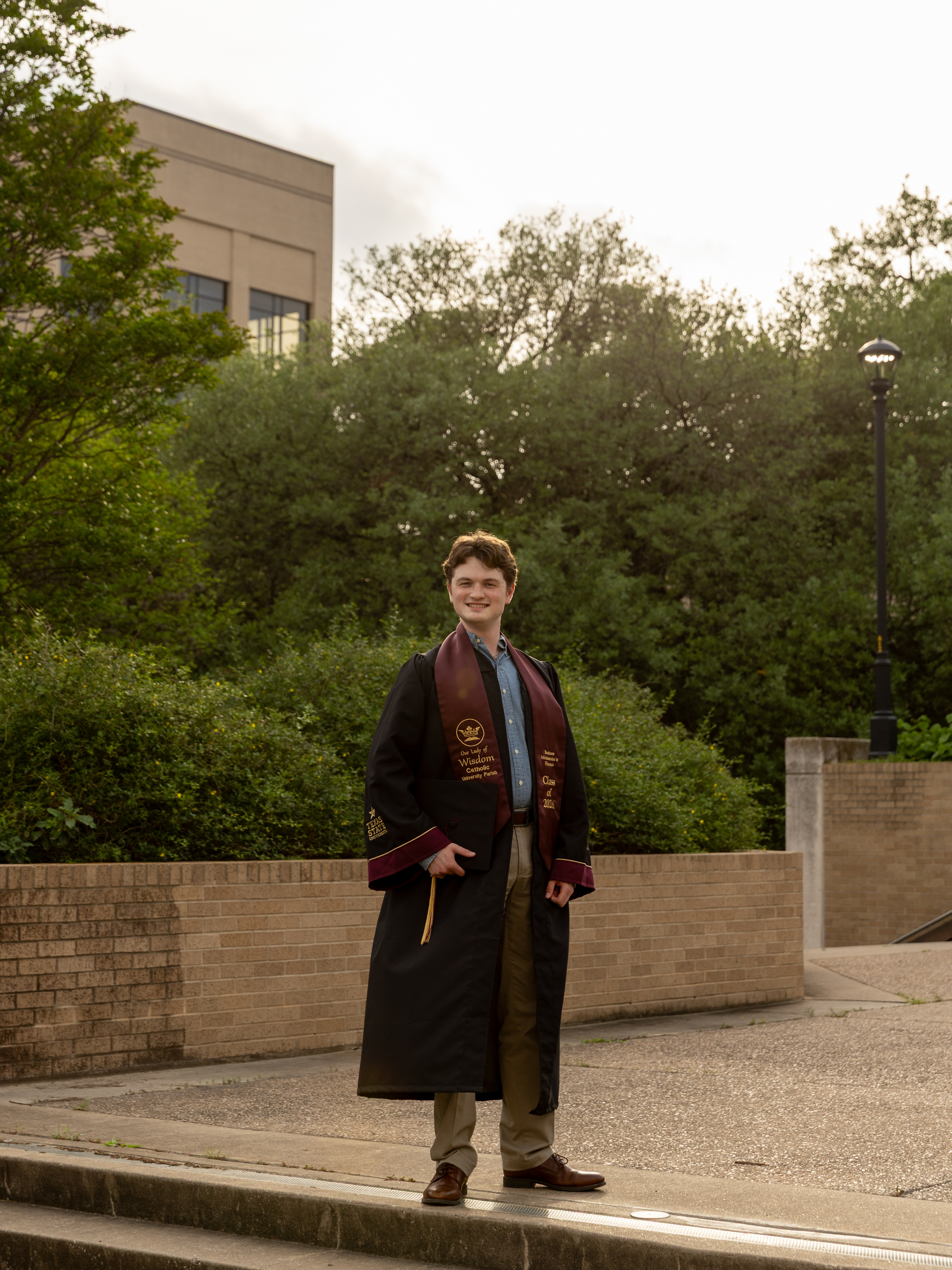 Tyler's graduation session, Texas State University.