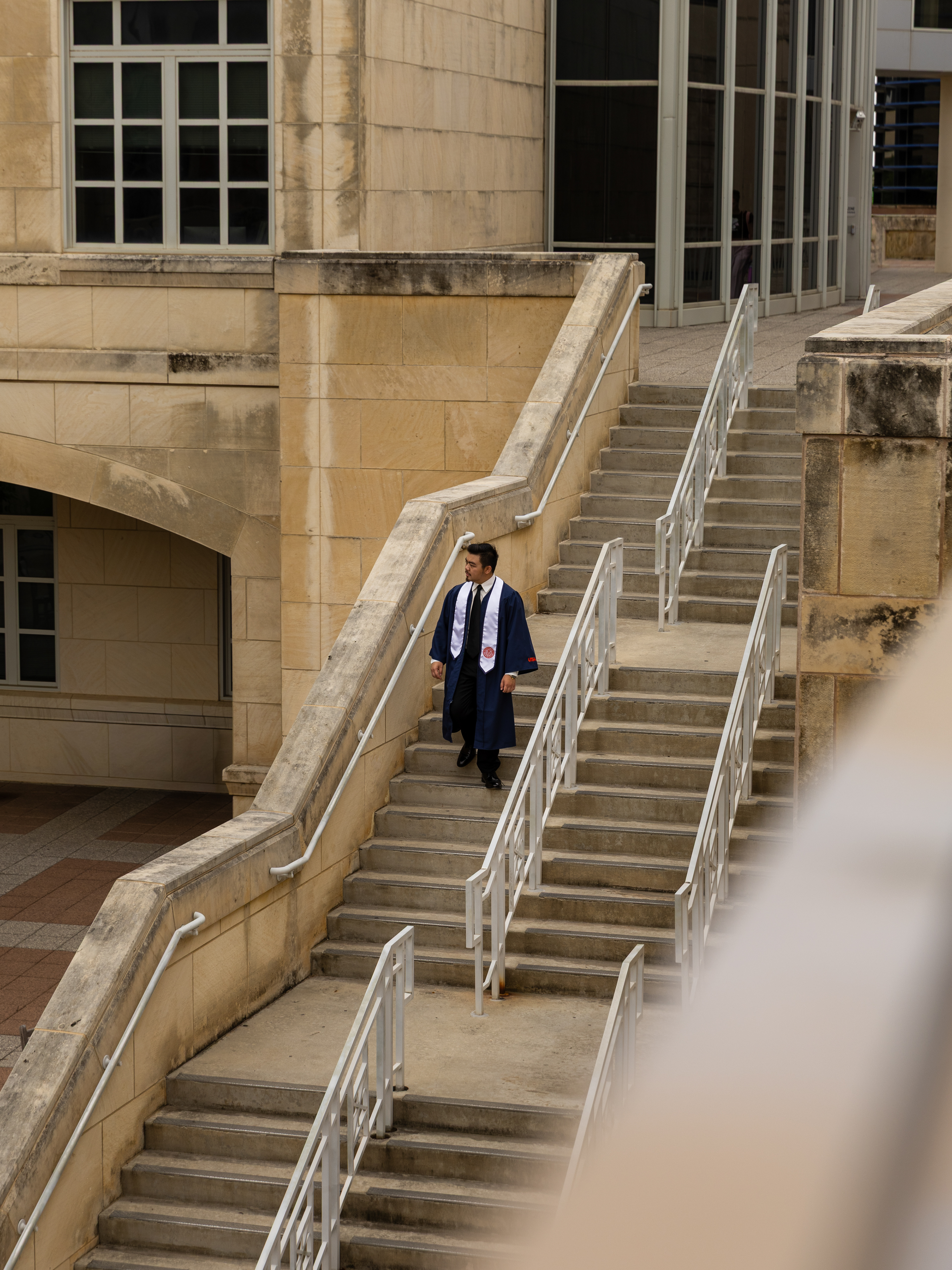 Alan's graduation session, The University of Texas at San Antonio.