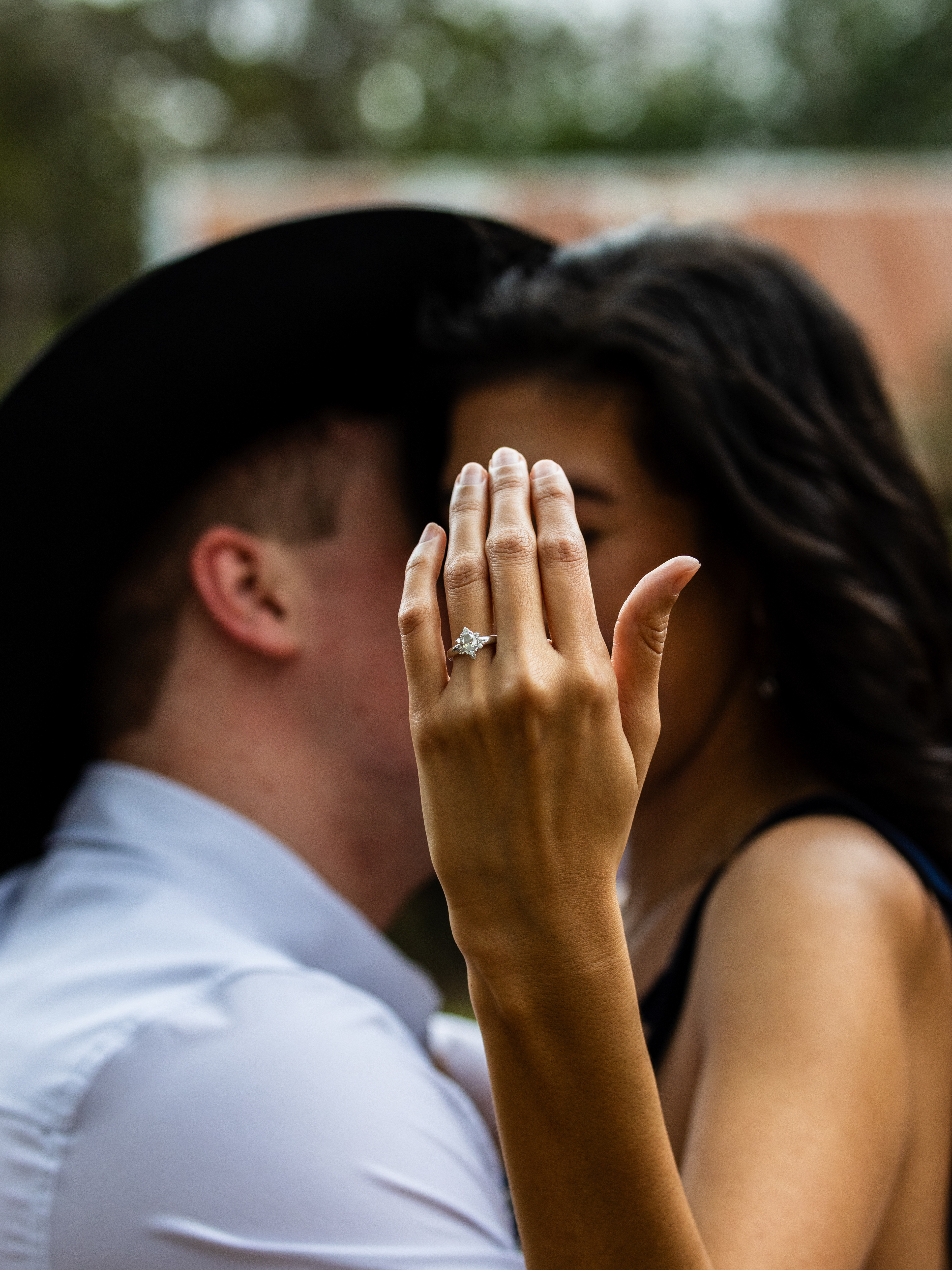 Garrett and Breanna engagement session, Gruene, Texas.