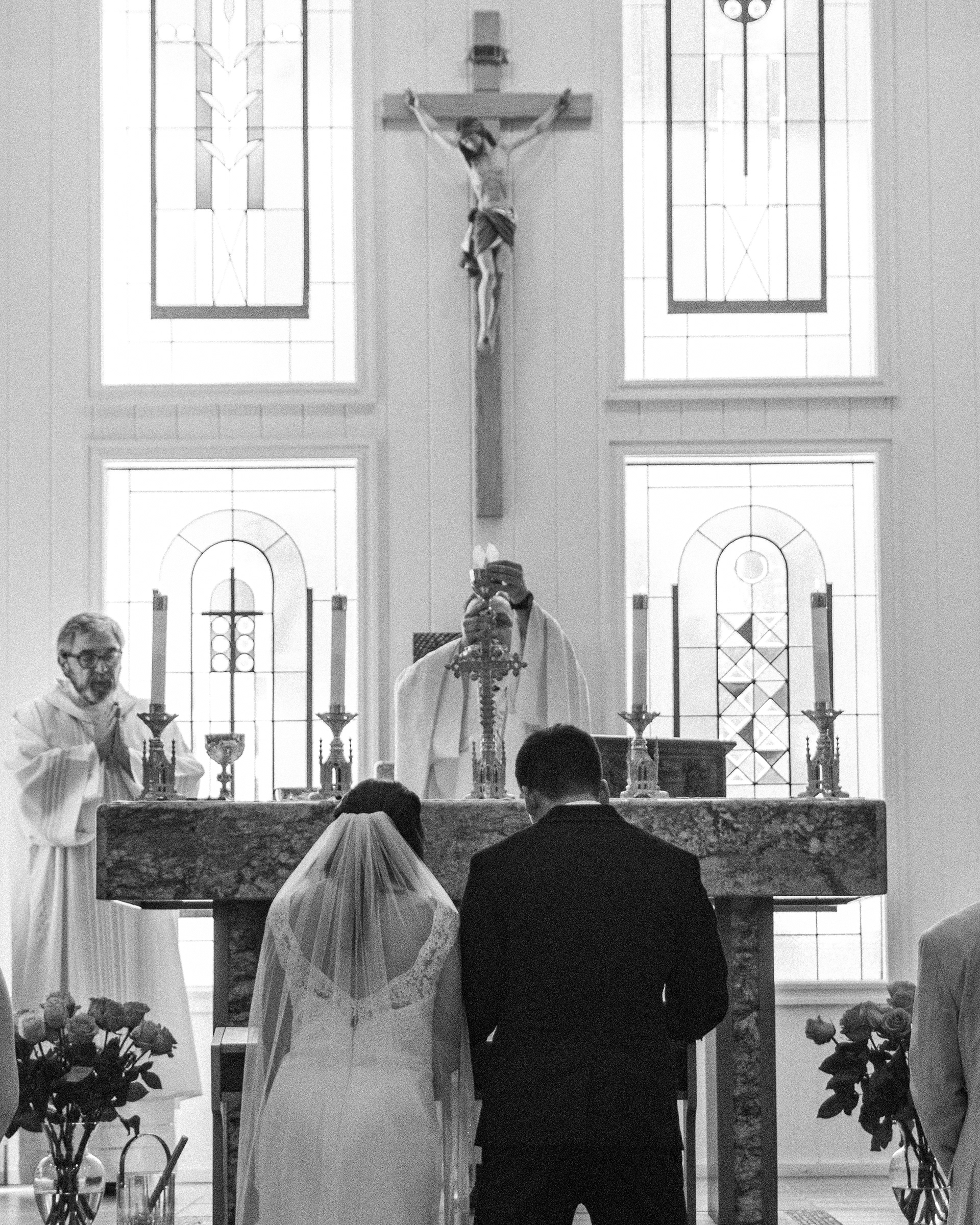 Samuel and Zoey Wells Nuptial Mass, San Marcos, Texas.