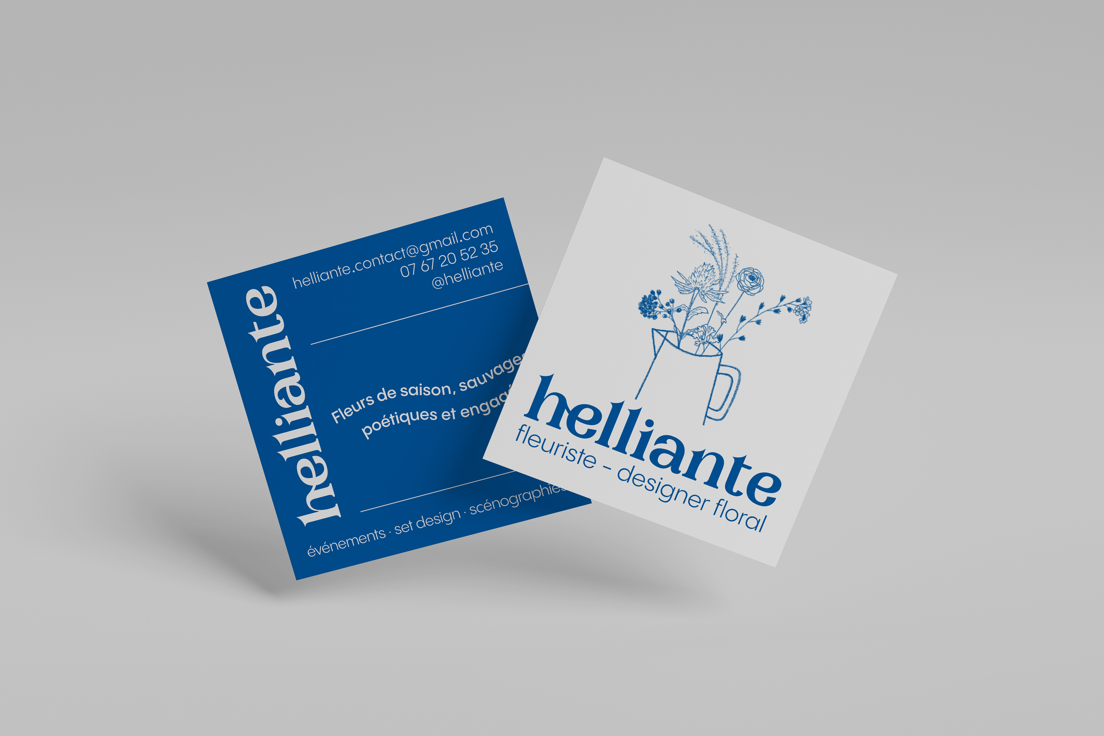 Création de la carte de visite