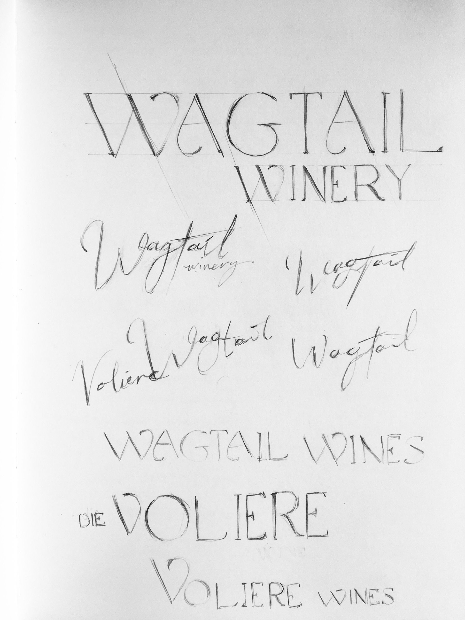 hand-drawn logotype designs