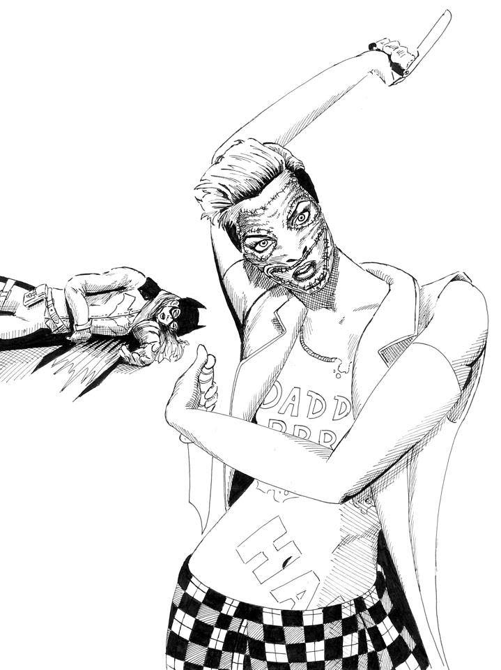 Joker's Daughter vs. Batgirl