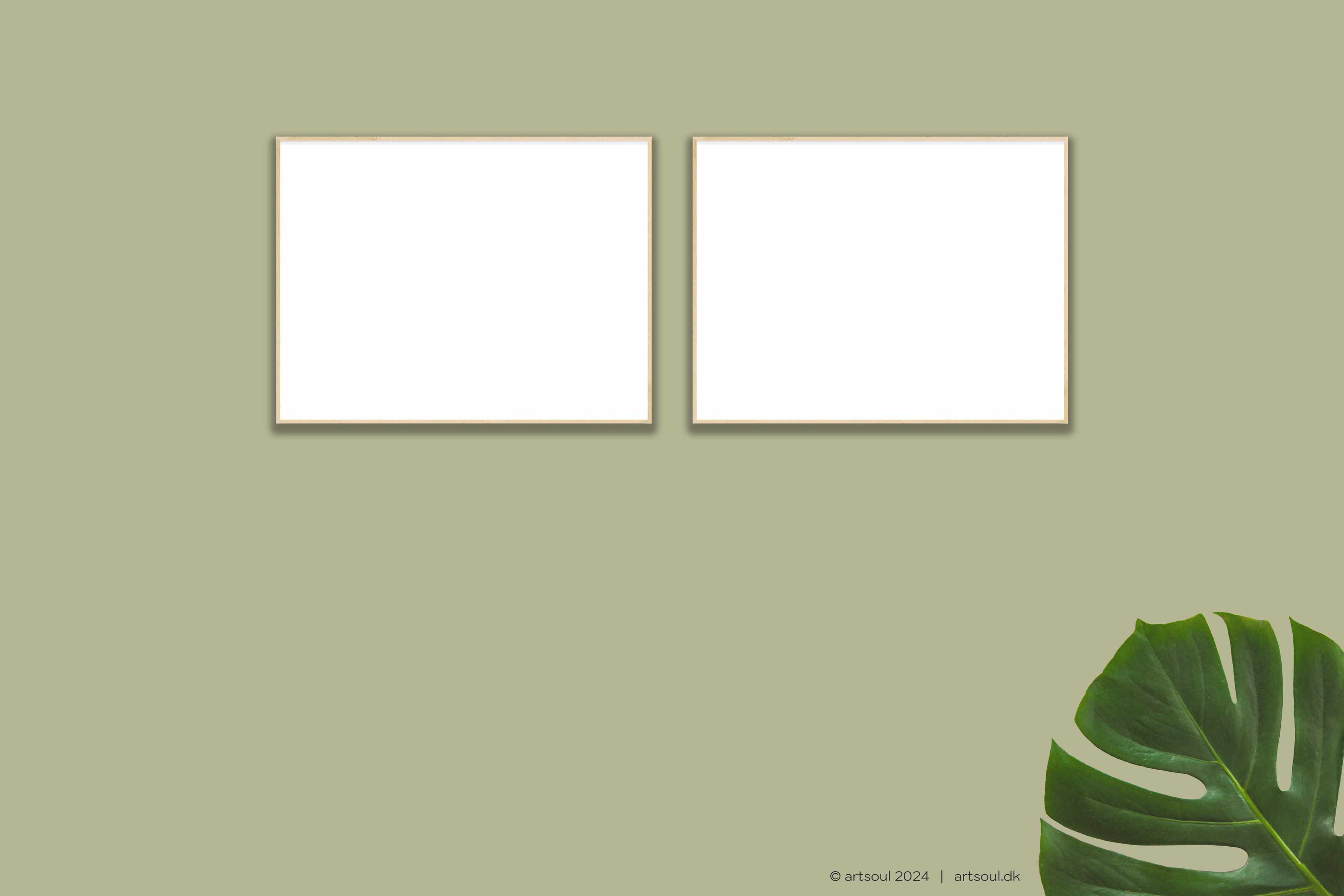 Opnå balance og / eller dynamik med to værker, fx af en detalje overfor helhed.