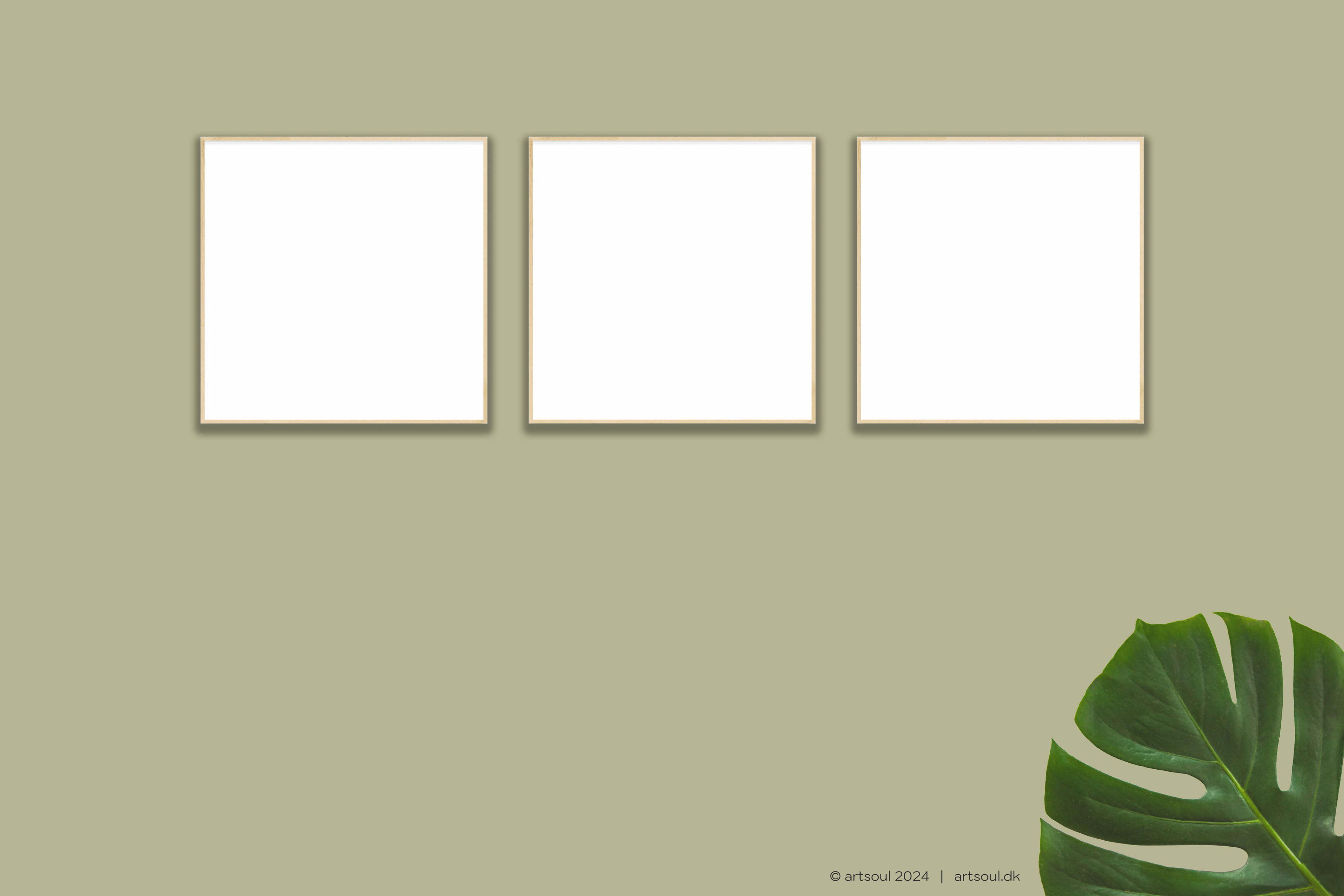 Kvadratisk format. Et smukt format. Afbalanceret. Roligt. Zen.