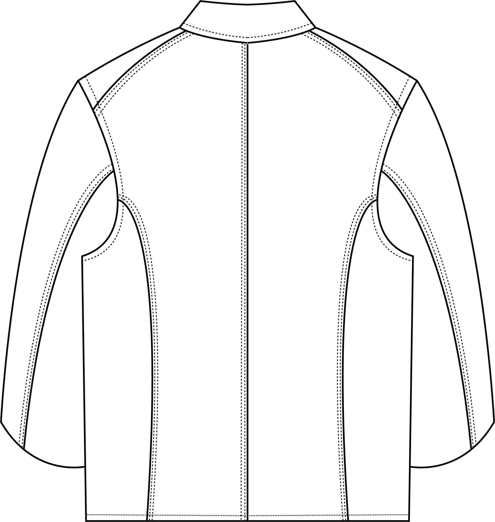 Army Jacket Reproduction Back