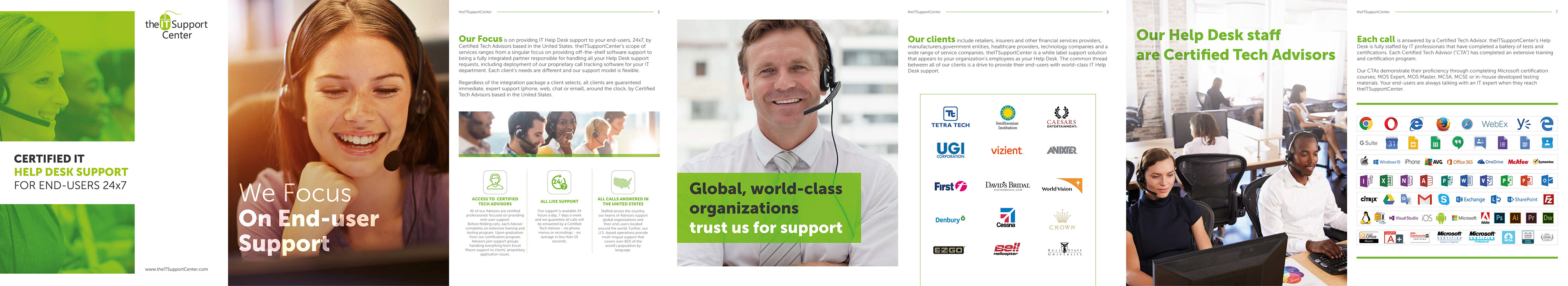 The IT Support Center Pitch Deck