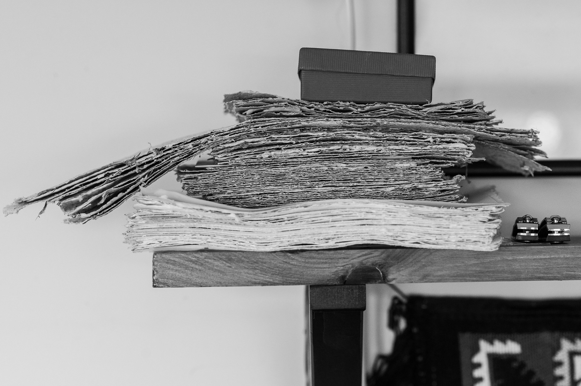 Handmade paper blanks
