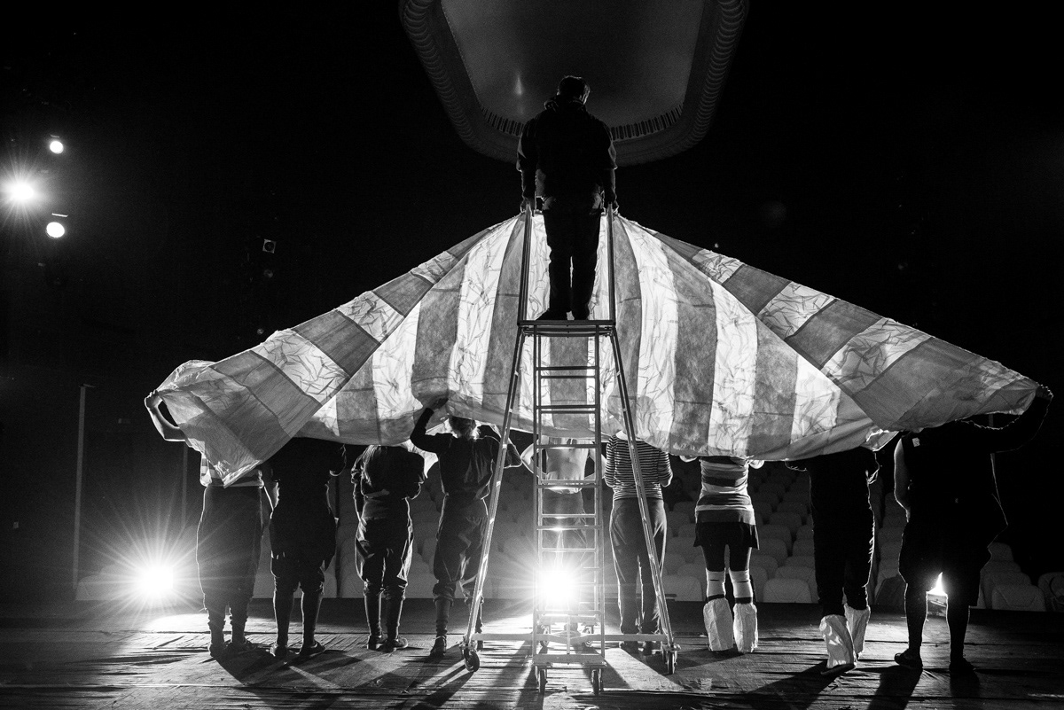 Behind the scenes / Drama Theater, Gabrovo