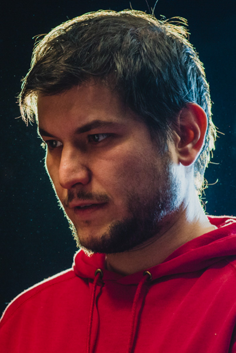 A portrait of actor Petko Petkov, 2014