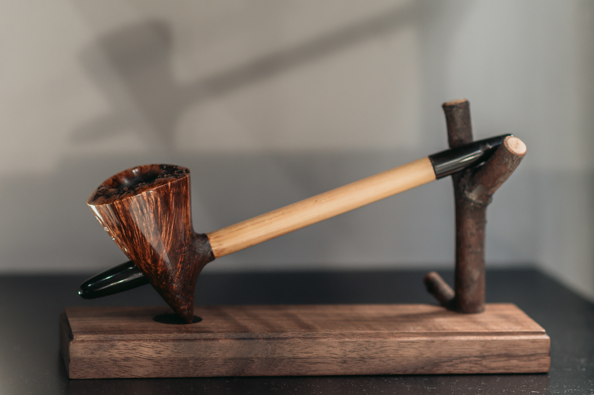 Design inspired by the Native American pipe, solo exhibition, Brave Creation, Sofia, September 2022