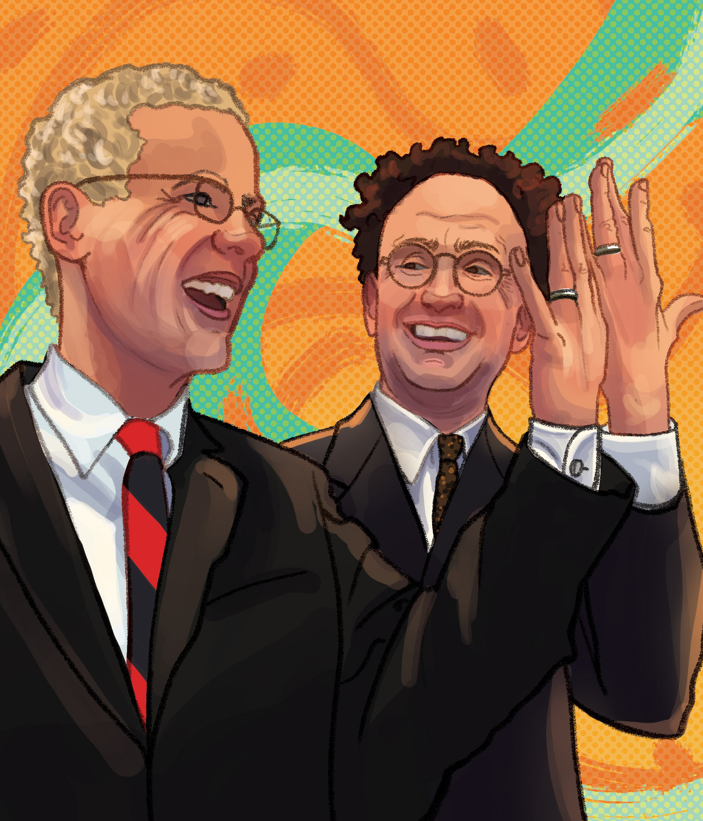 Michael Leshner and Michael Stark become the first same-sex couple to marry in Canada