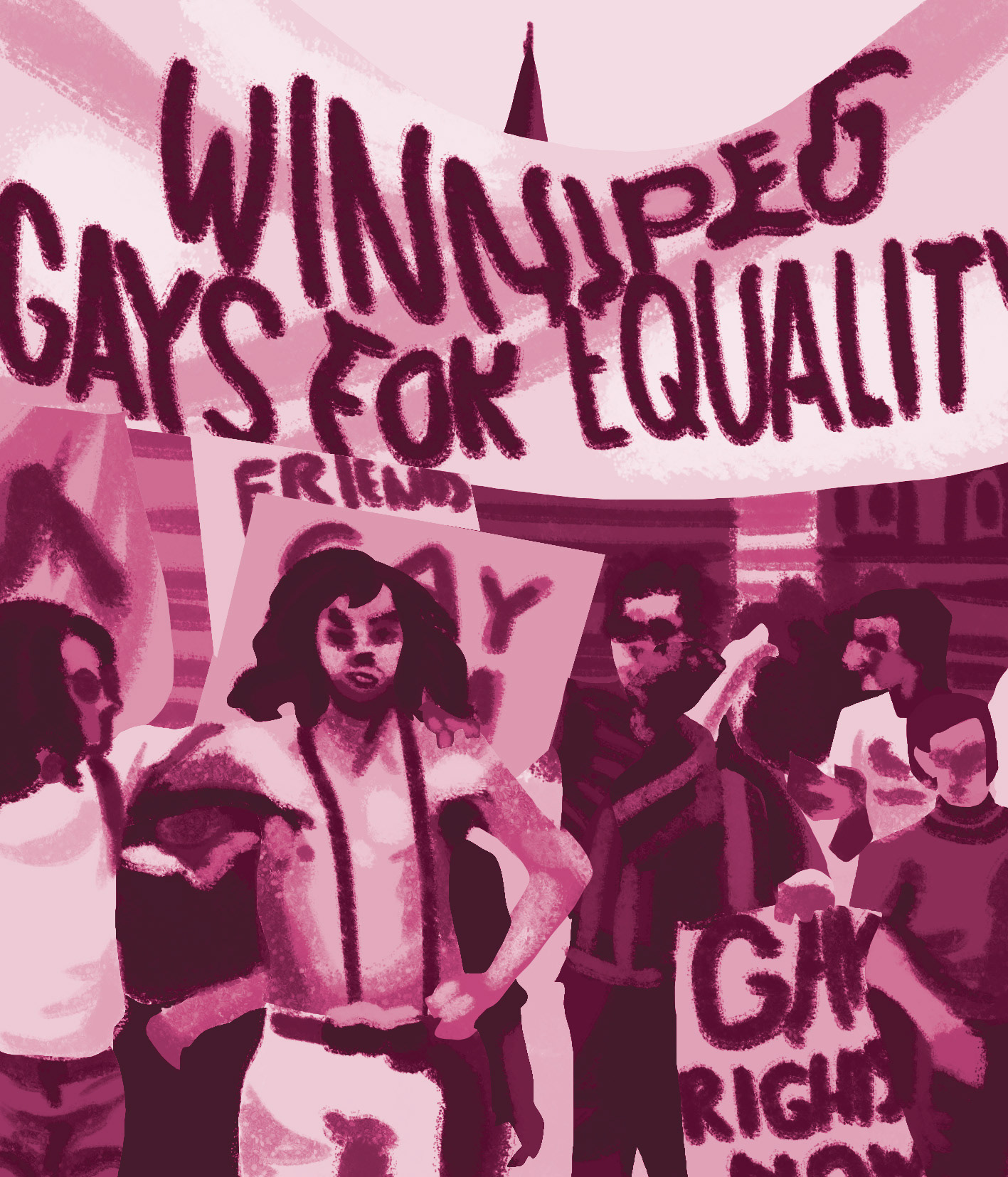 Winnipeg's first Pride March is held