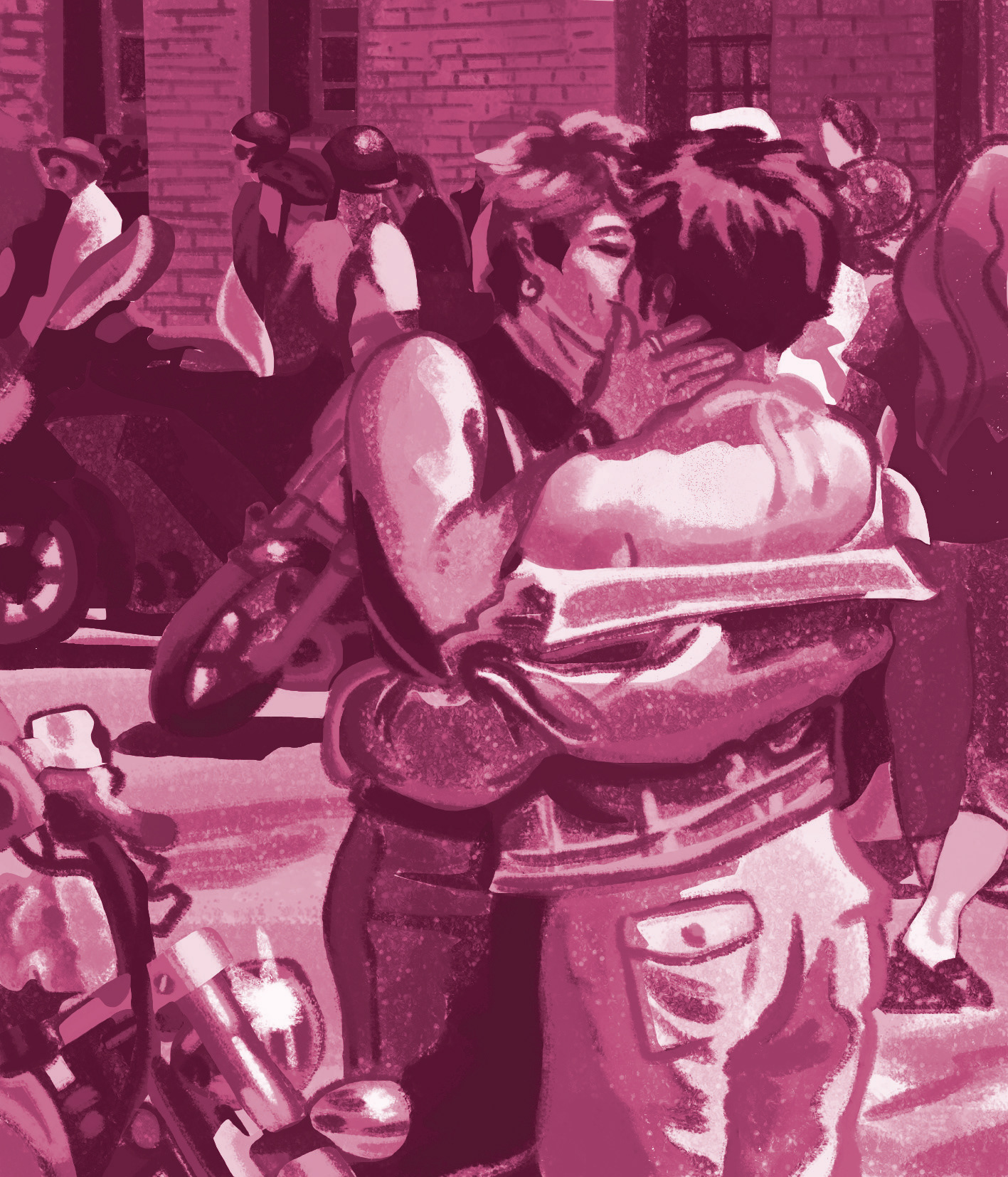 The first Dyke March in Canada
