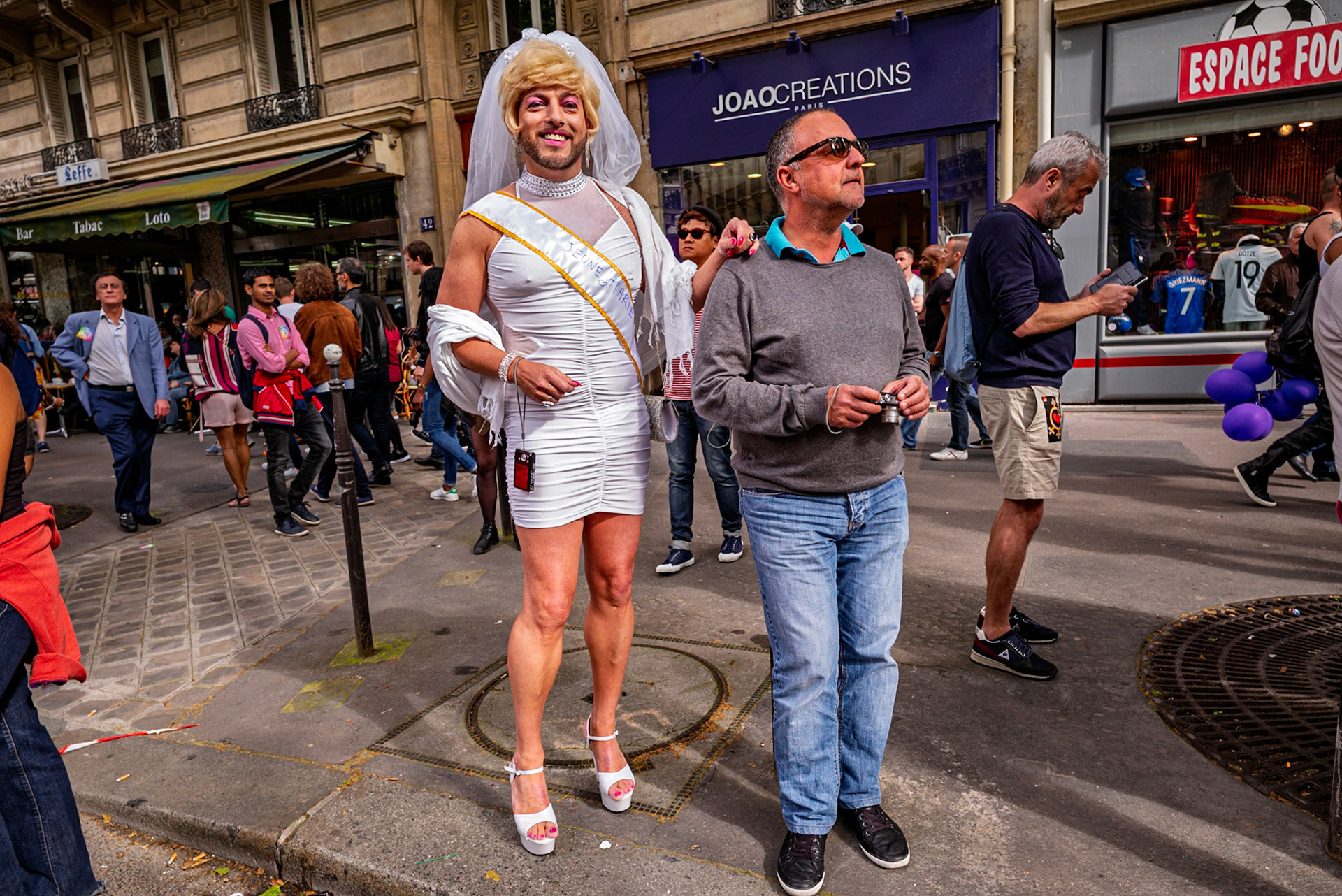 La Gay Pride (marche des fiertés) de 2016, à Paris.