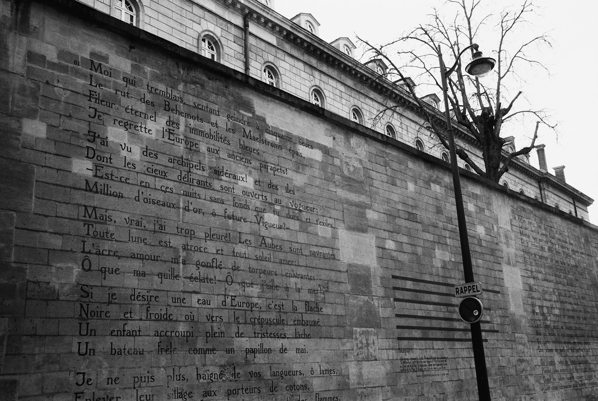 Le Bateau-Ivre de Rimbeau, rue Férou, Paris 6e. 