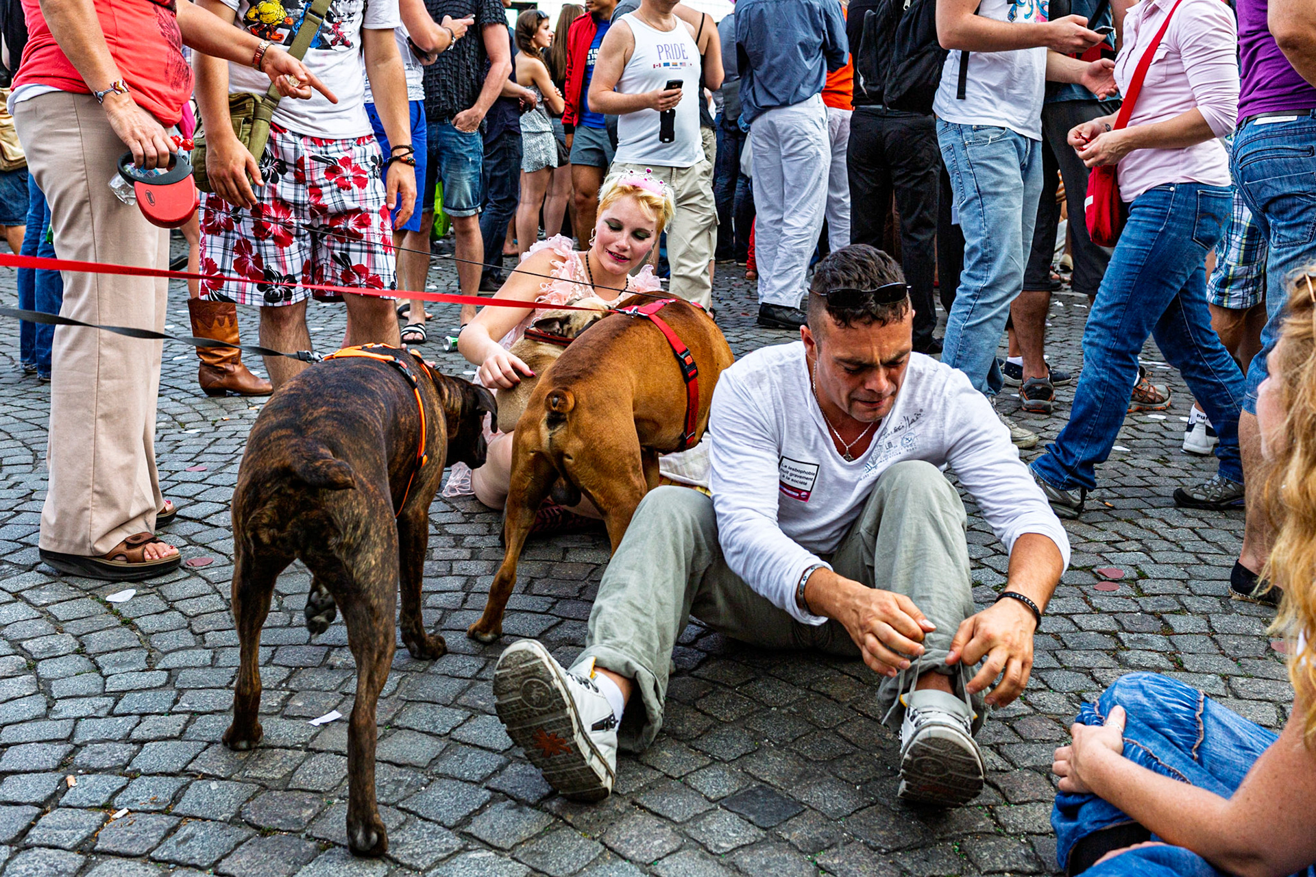 la Gay Pride du 30 juin 2012 vers Bastille.