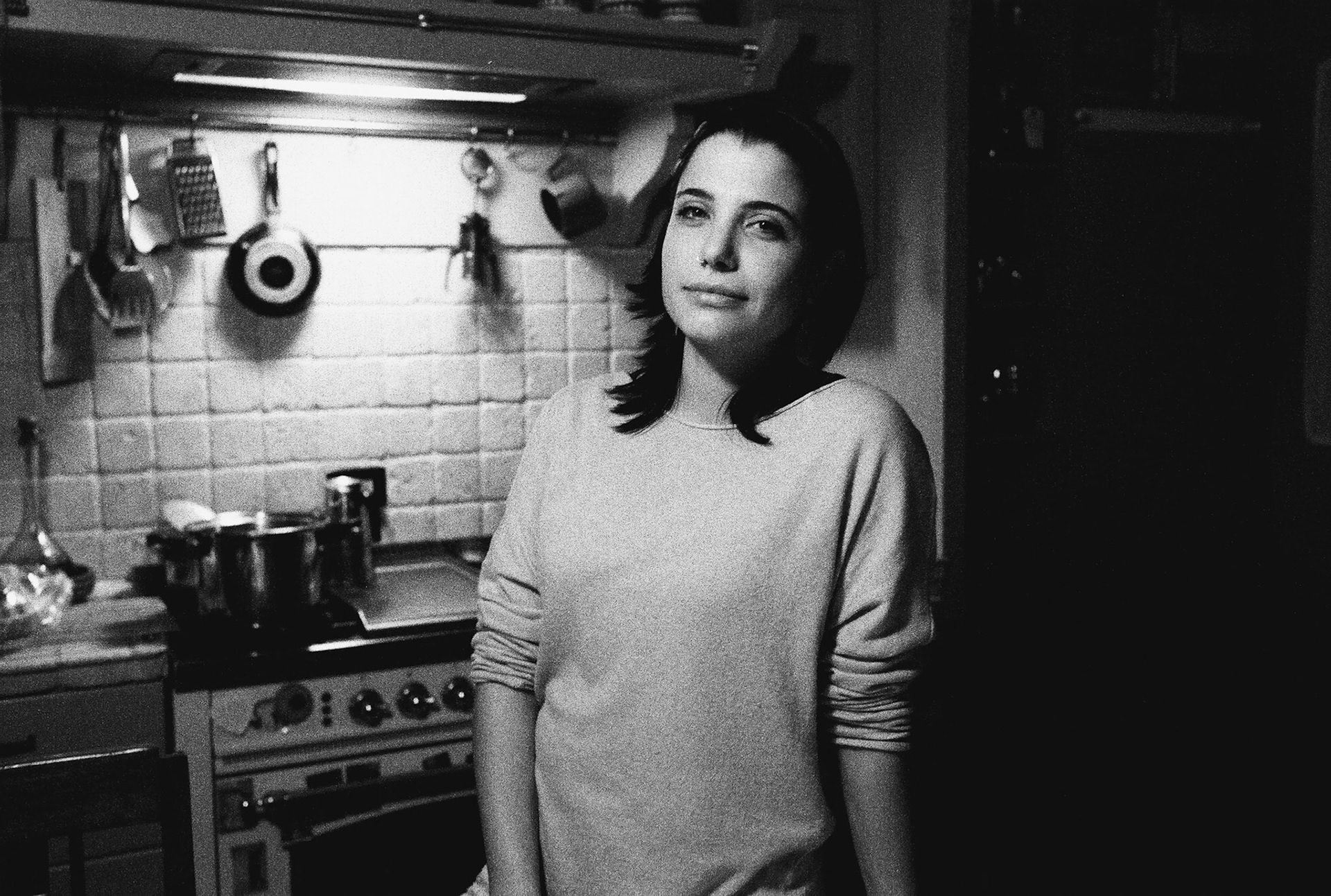 Ilaria, dans la maison familiale, en Italie, dans le Piémont. 