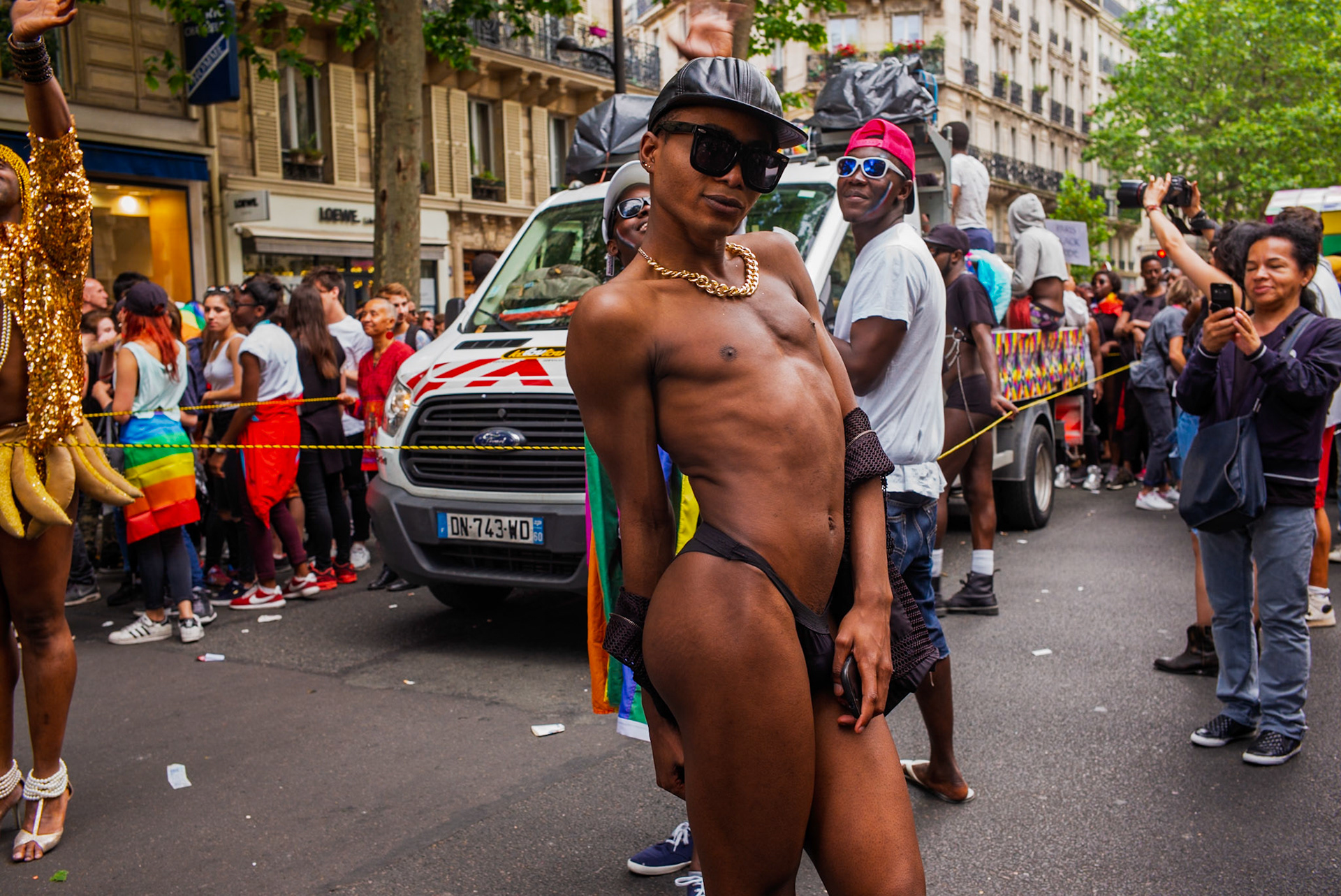 La "marche des fiertés" de 2016, à Paris.