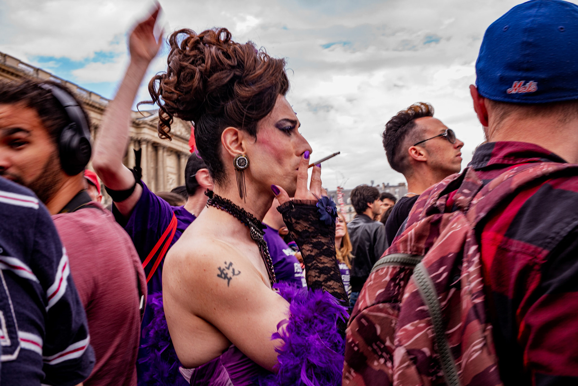 La Gay Pride (marche des fiertés) de 2016, à Paris.