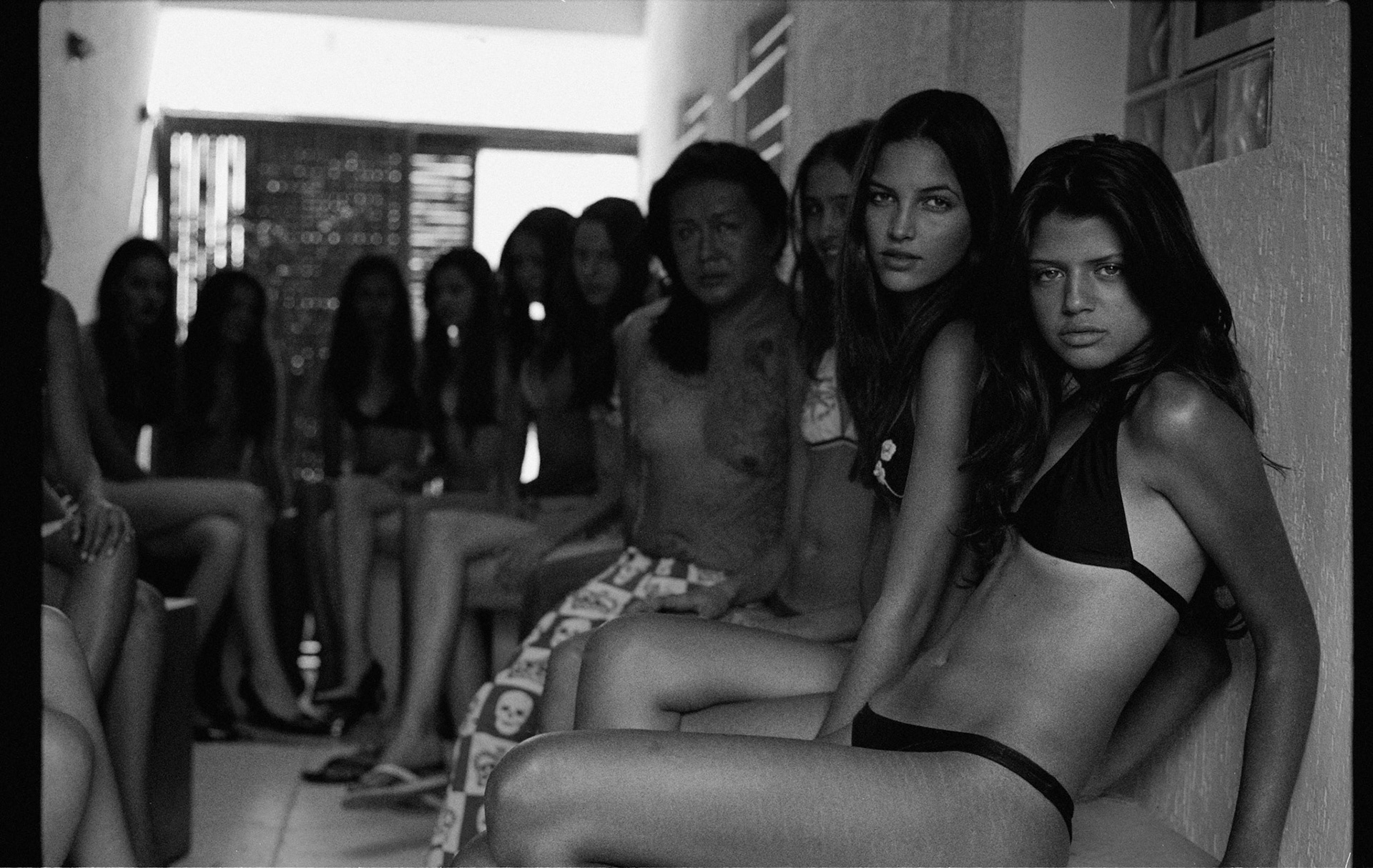 Ming and his girls, Sao Paulo, June 2008.