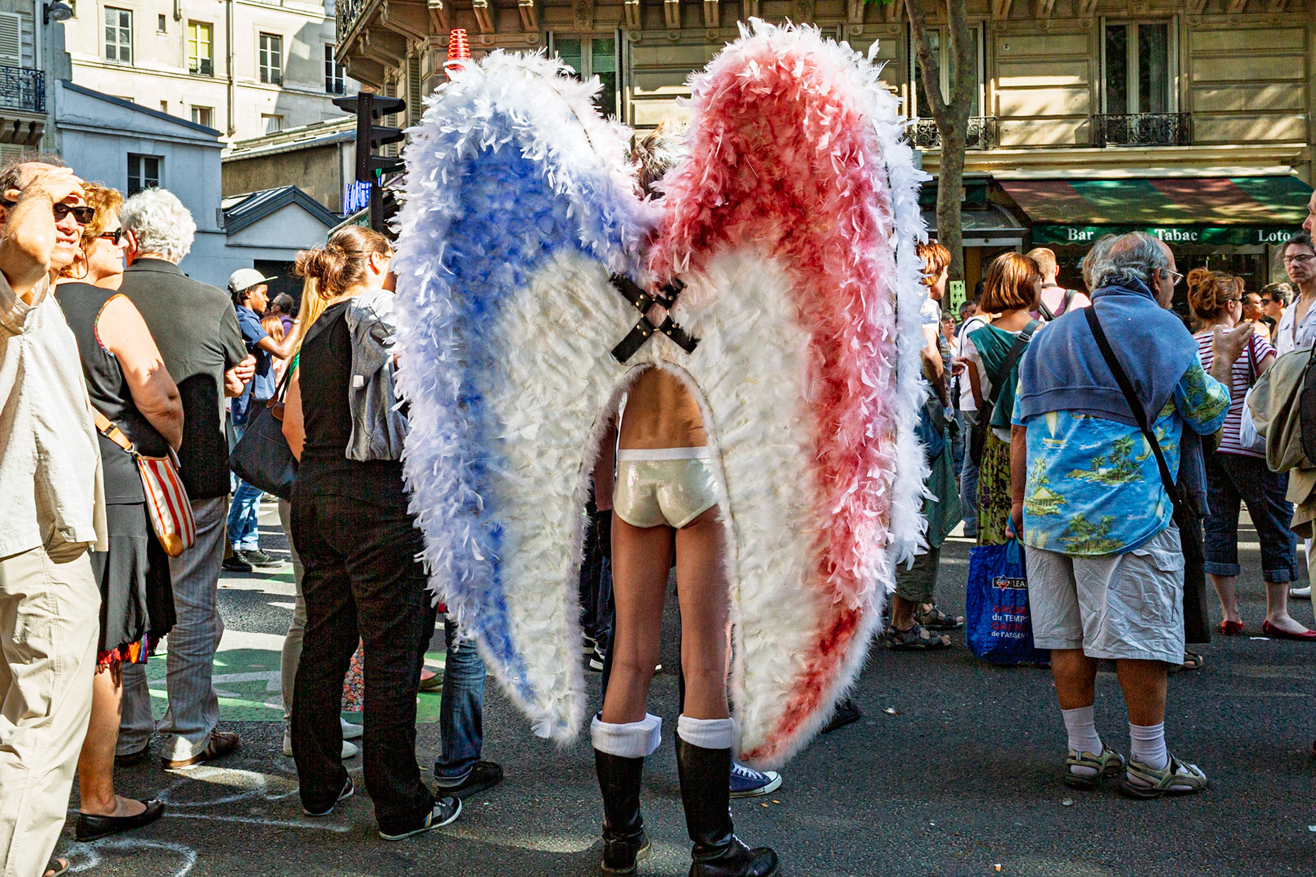 la Gay Pride du 30 juin 2012 vers Bastille.