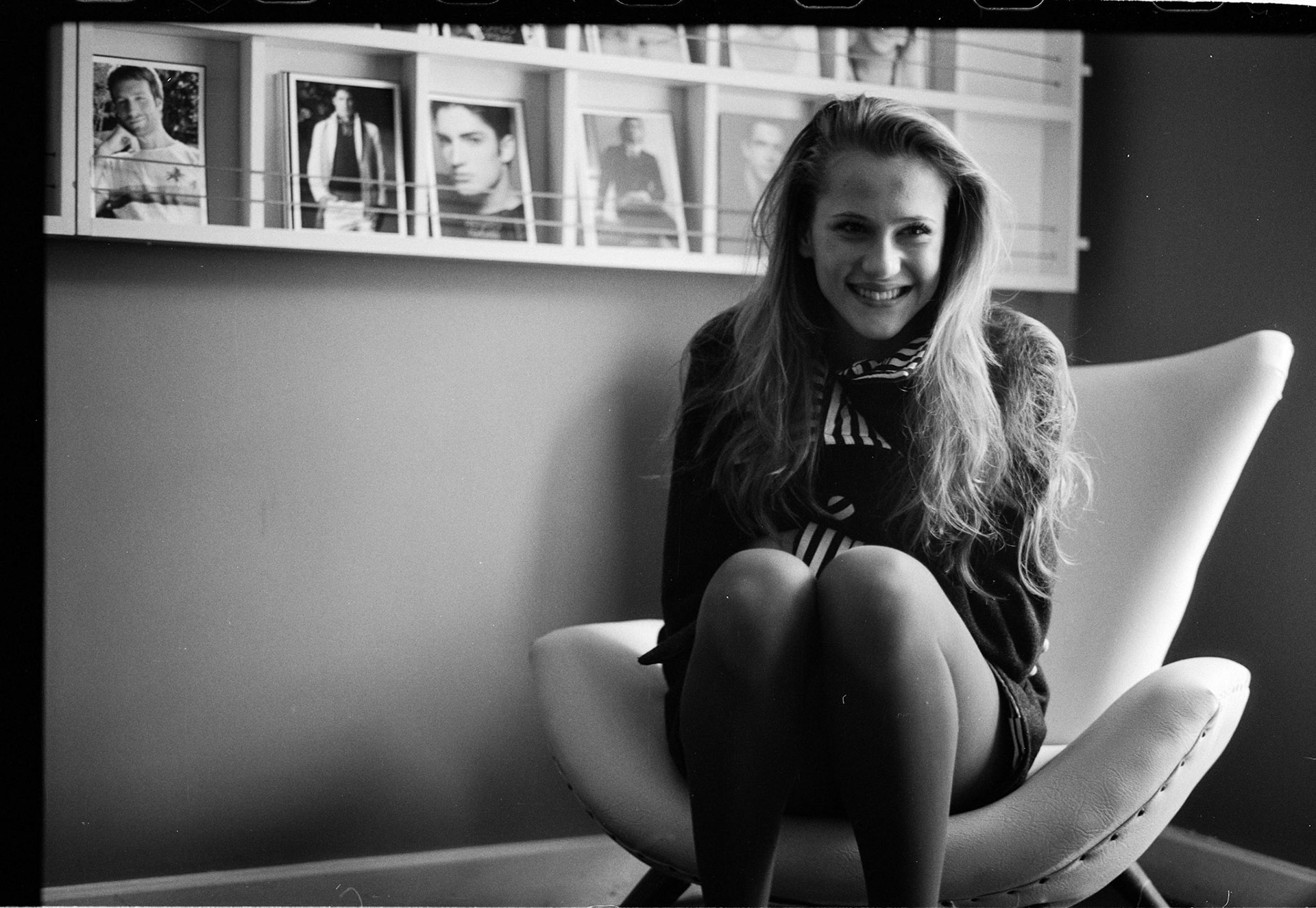 Girl in casting at Lumiere agency, Brazil, may 2008.