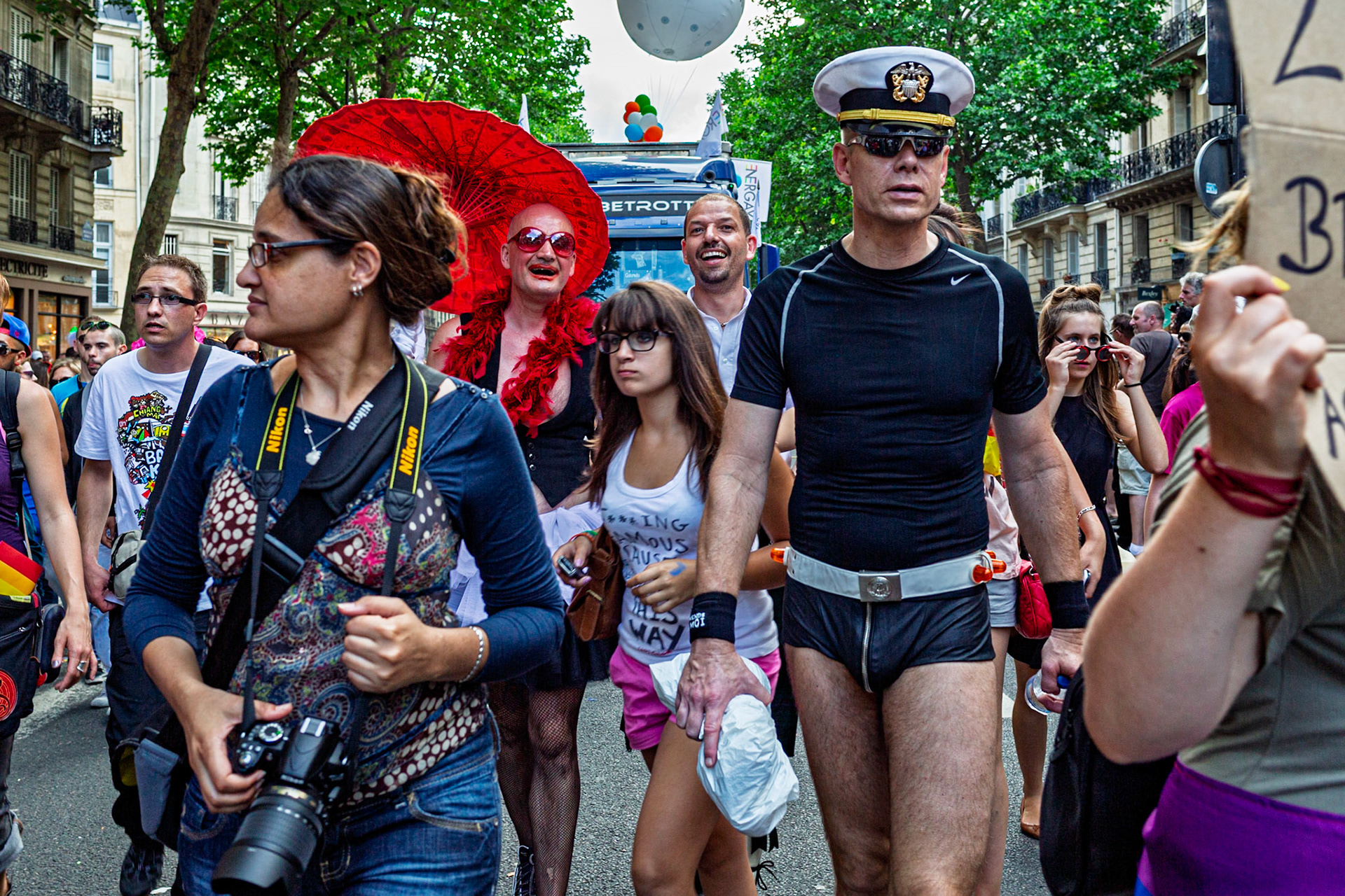 la Gay Pride du 30 juin 2012 vers Bastille.