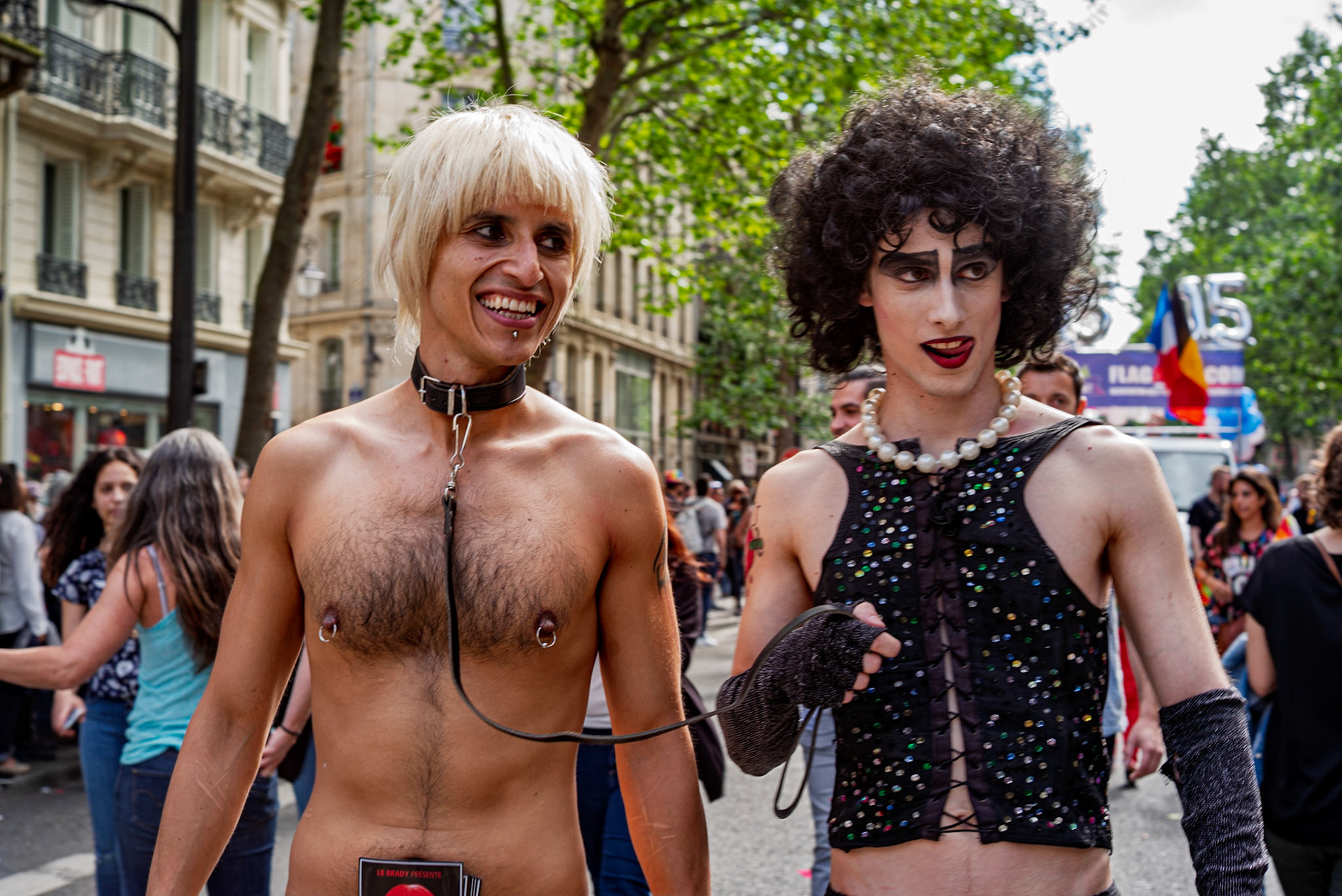 La Gay Pride (marche des fiertés) de 2016, à Paris.