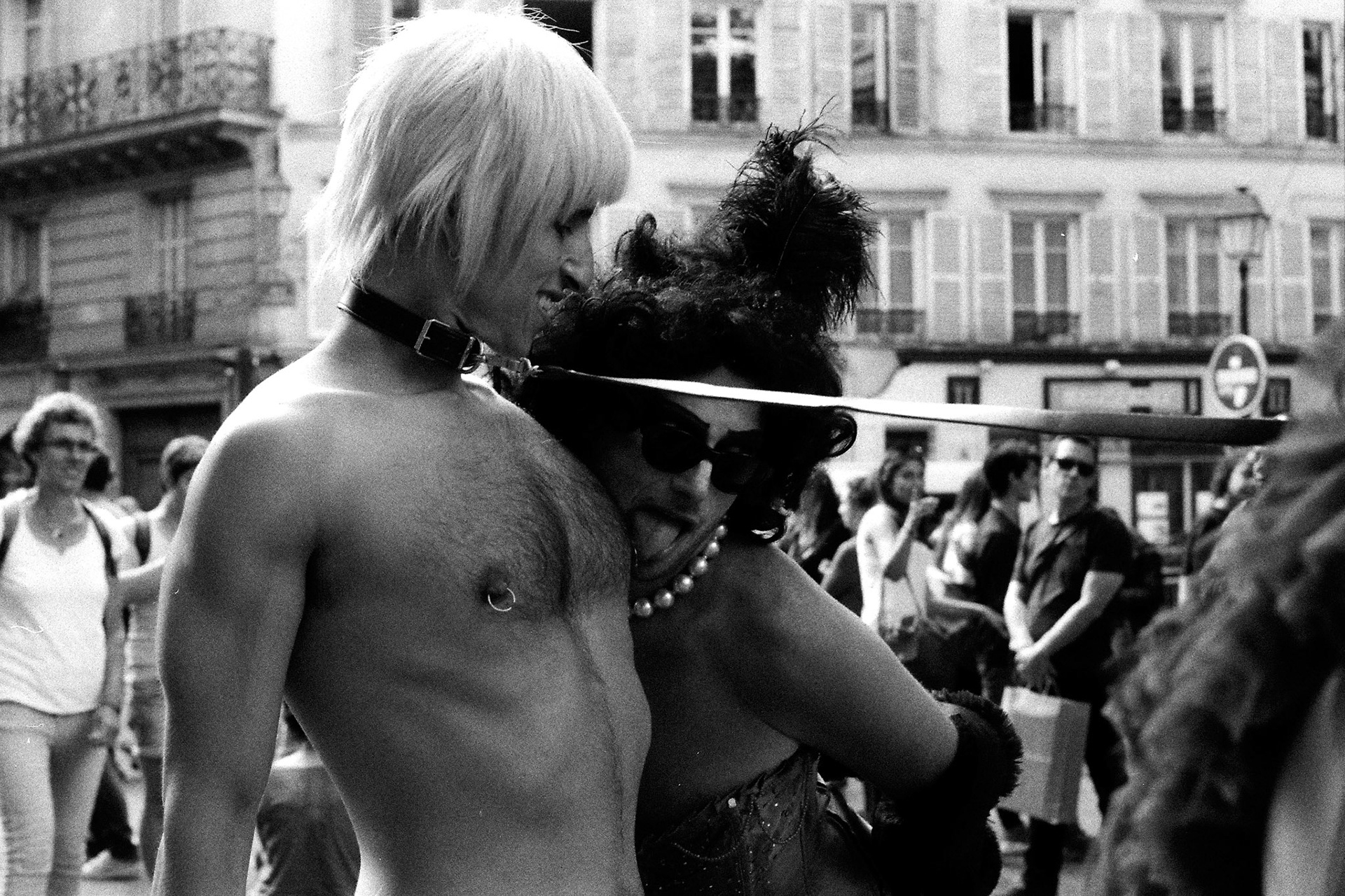 La marche des fiertés (gay pride) à Paris, le 2 juillet 2016. 