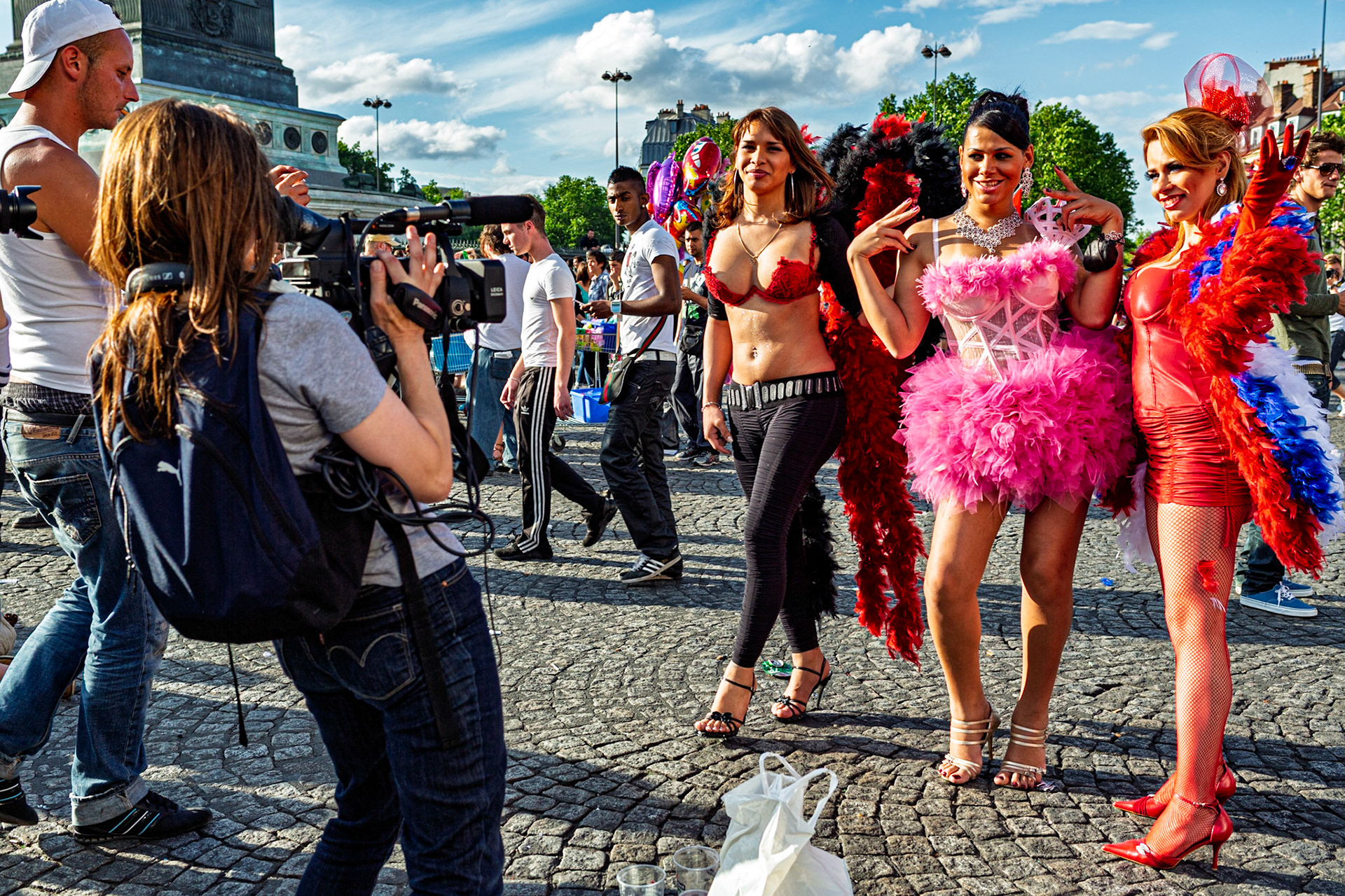 la Gay Pride du 30 juin 2012 vers Bastille.