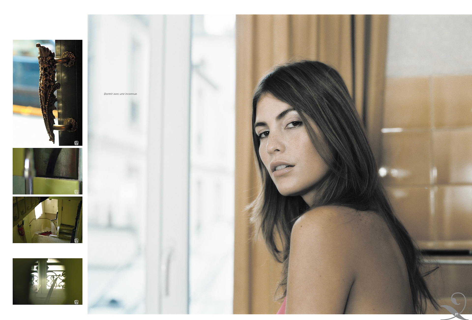 Pages offset du Printfolio n° 1, Chambre 21, édité en 2024.