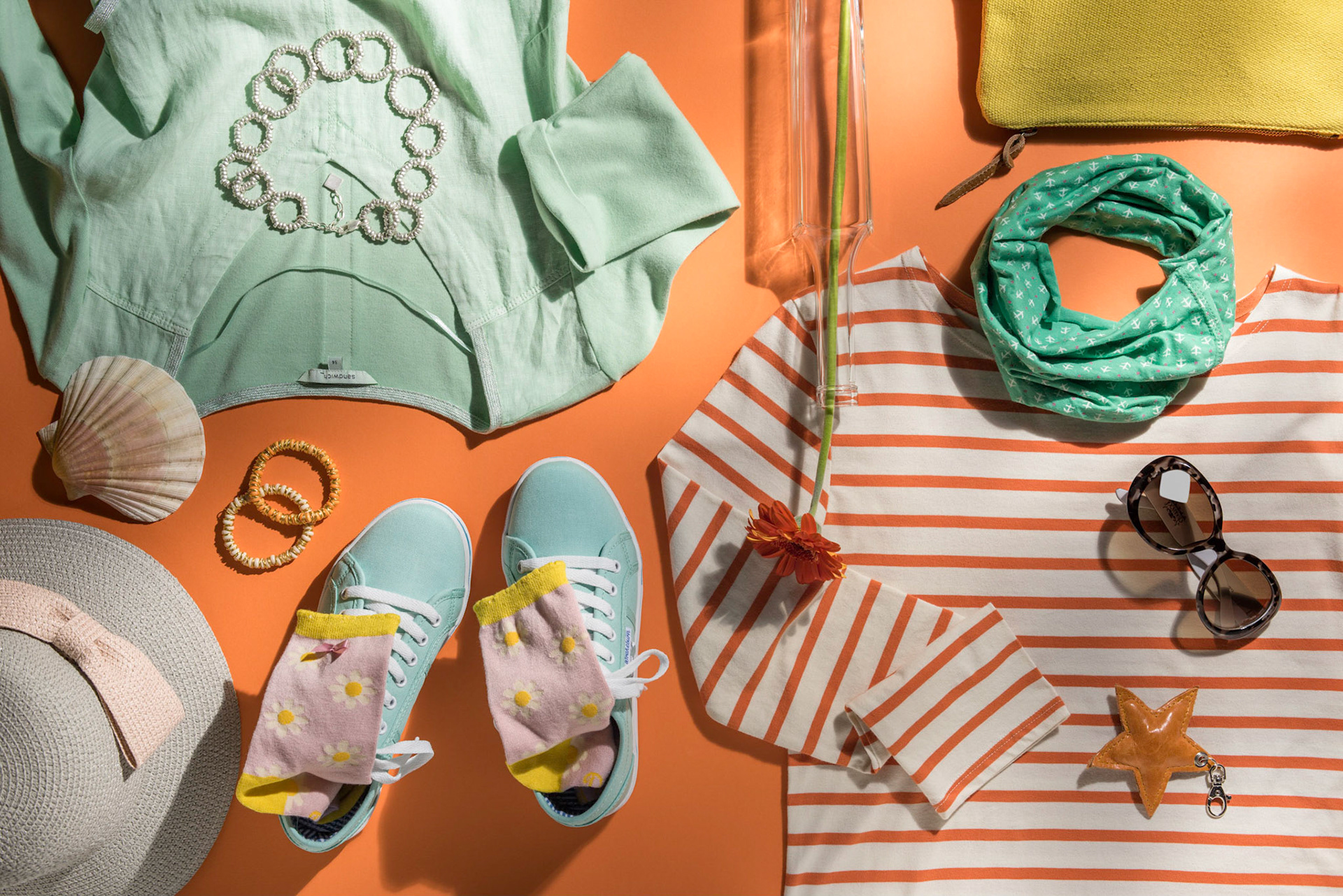 Capture every angle and detail with striking product photography.