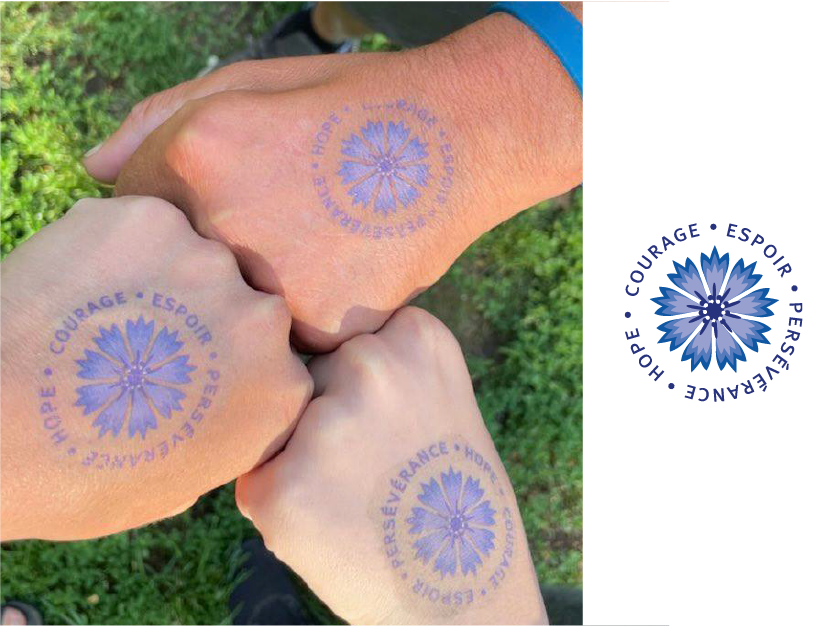 ALS - Temporary Tattoo Design