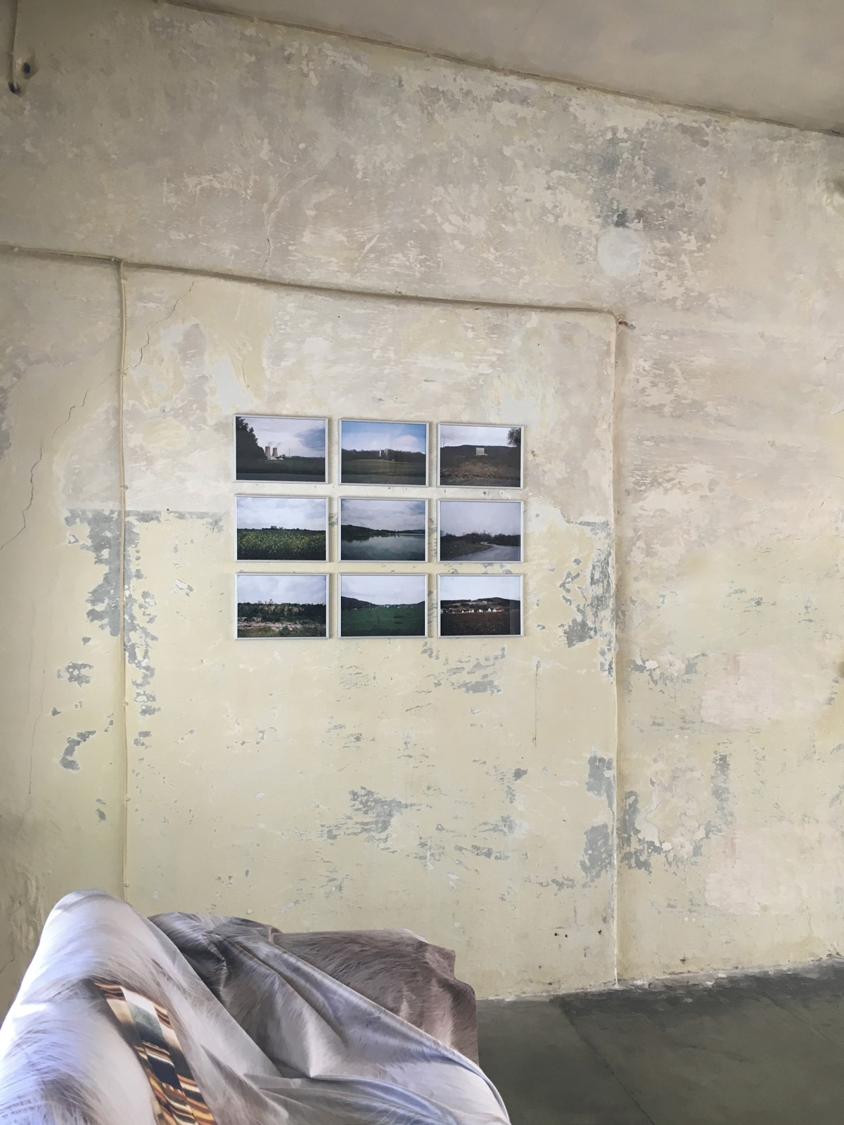 Installationsansicht Triennale der Fotografie in Hamburg