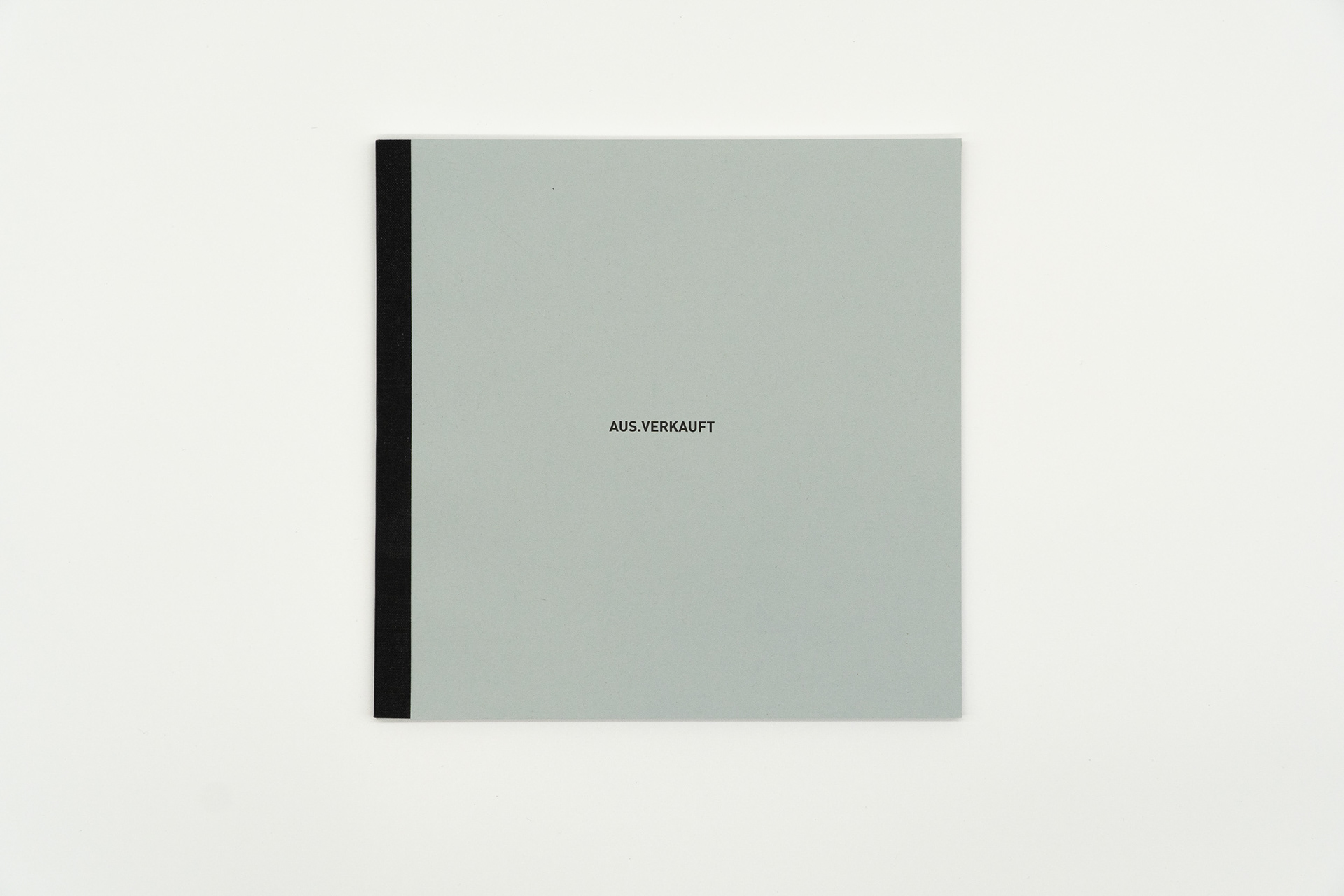 Künstlerinbuch AUS.VERKAUFT von Anna Bergold