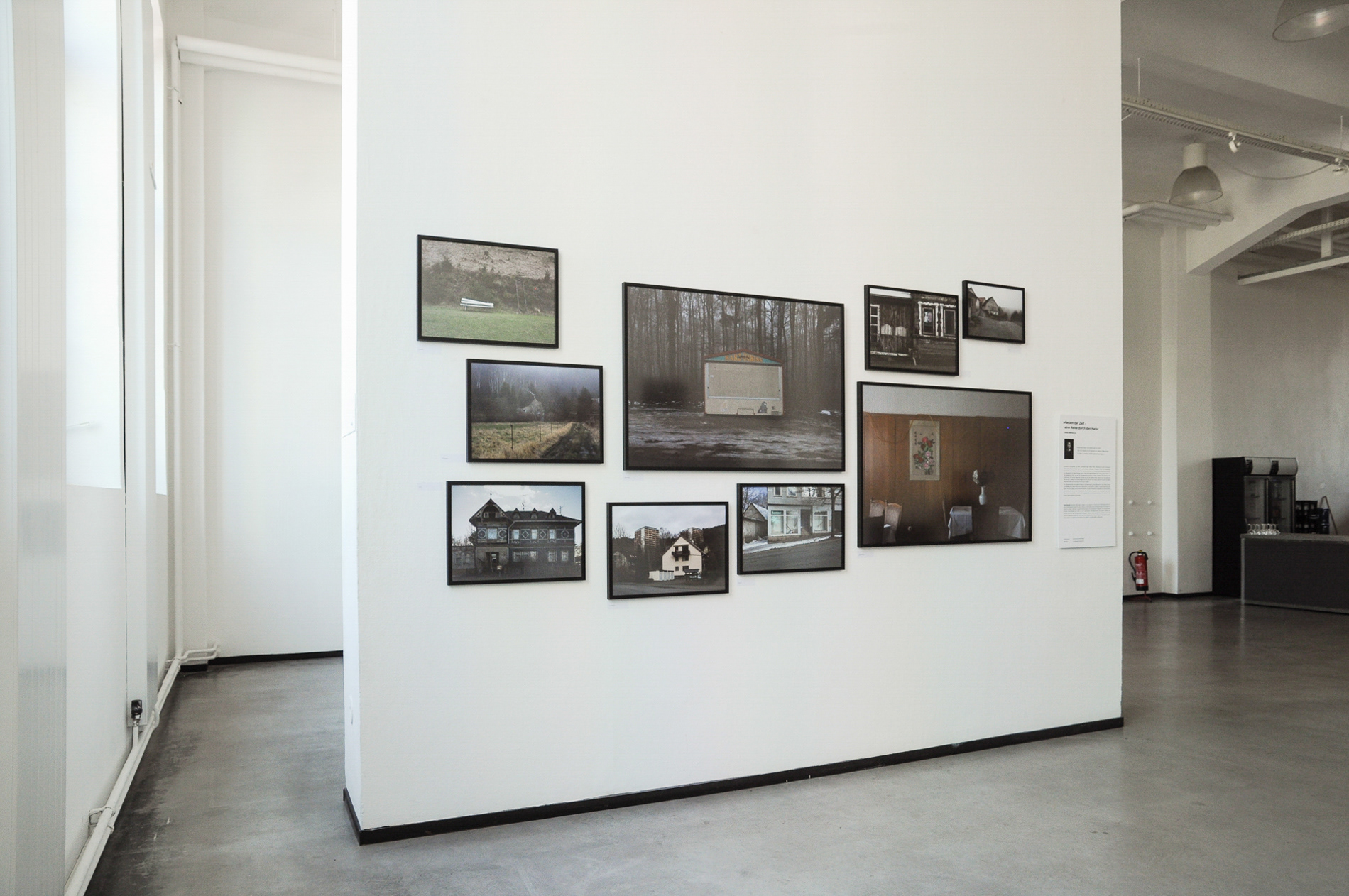 Installationsansicht Triennale der Fotografie Hamburg