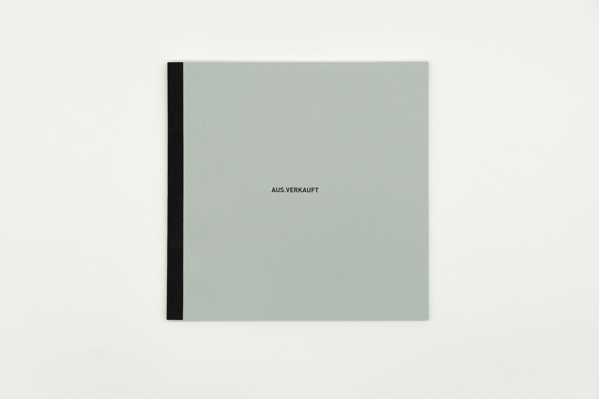 Künstlerinbuch AUS.VERKAUFT von Anna Bergold