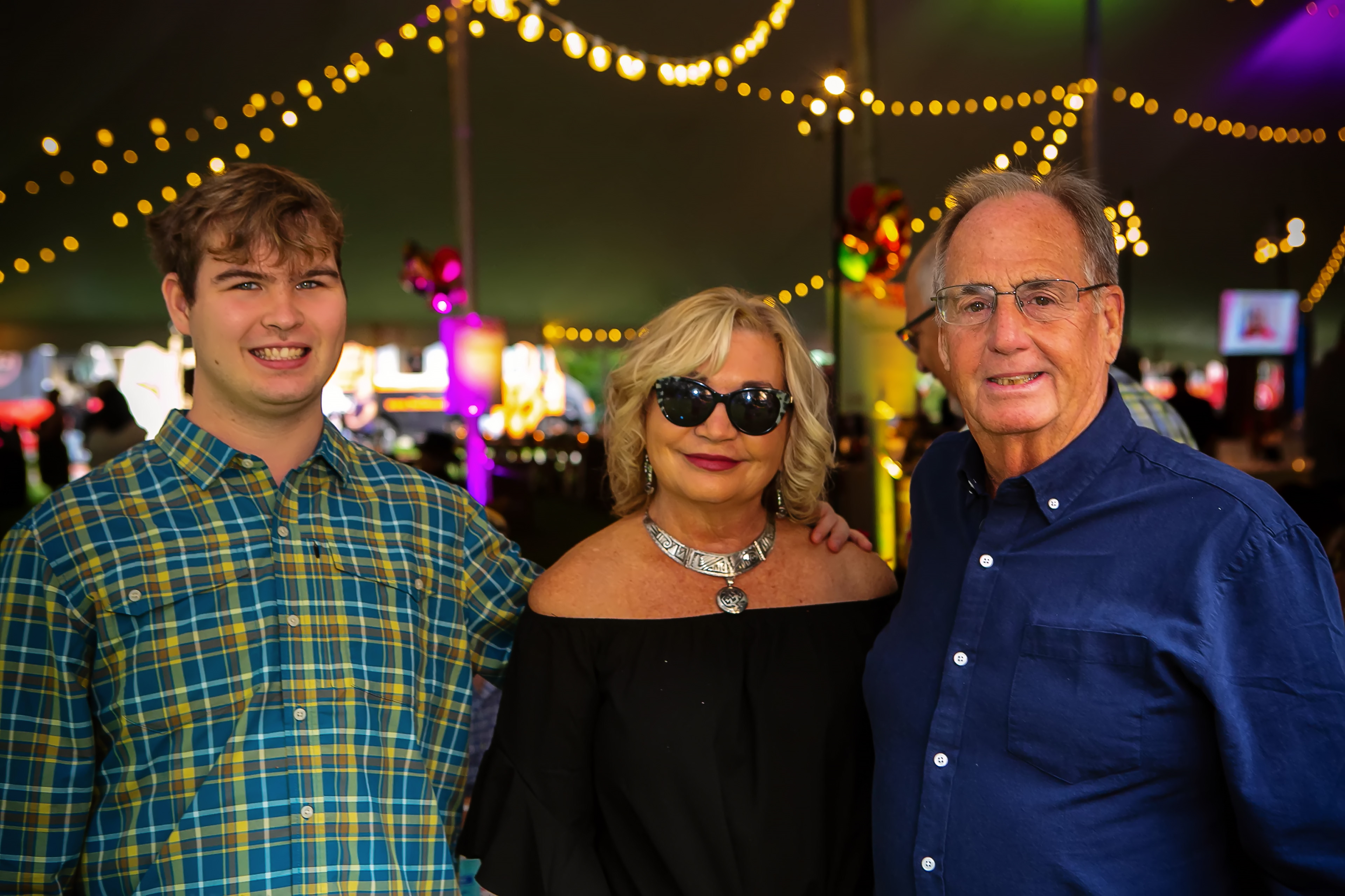 Bayley Hogan, Terri Seurkamp Hogan and Rexford Bevis