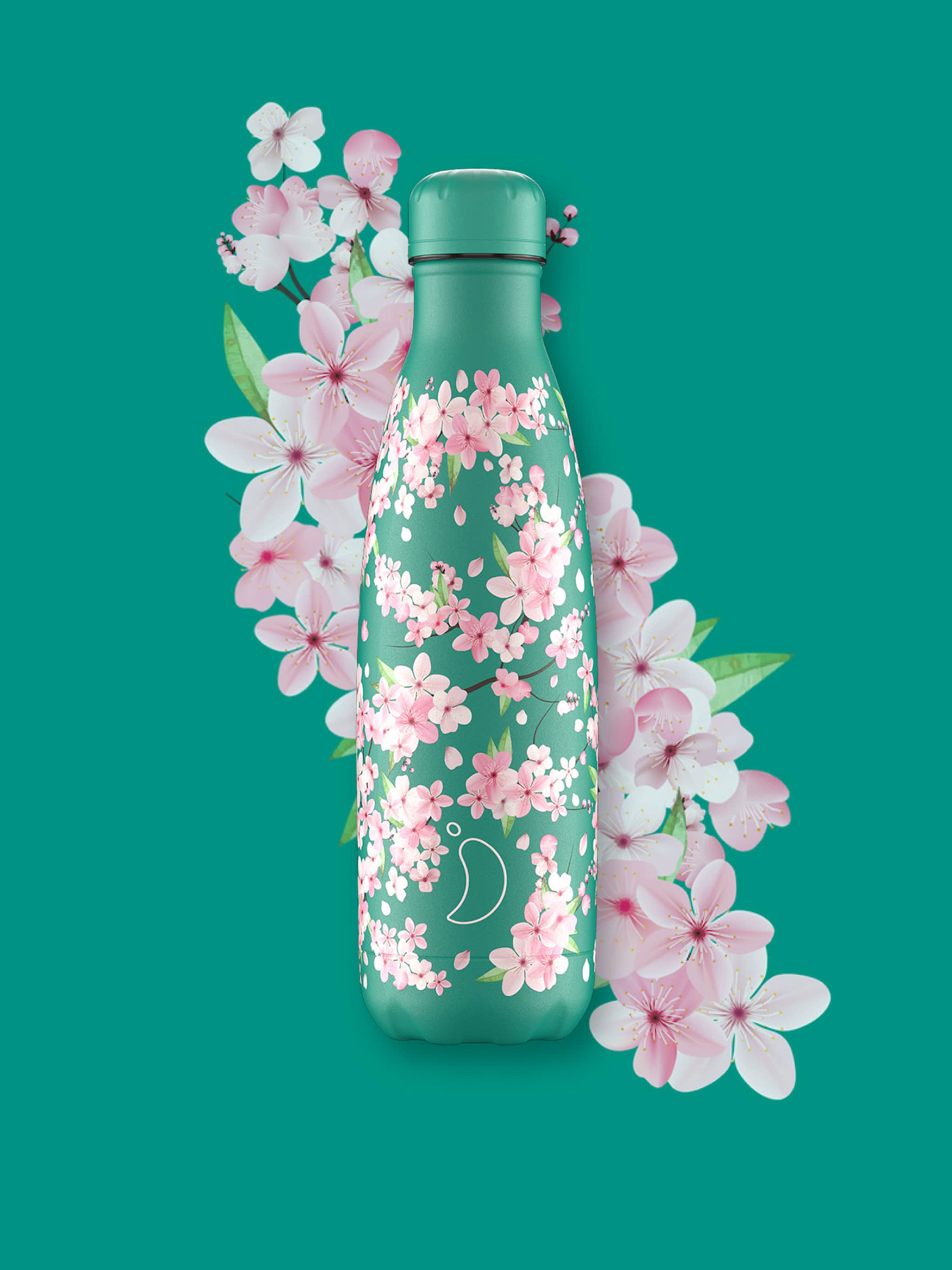 CHILLYS BOTTLE FLORAL PATCHWORK BLOOM