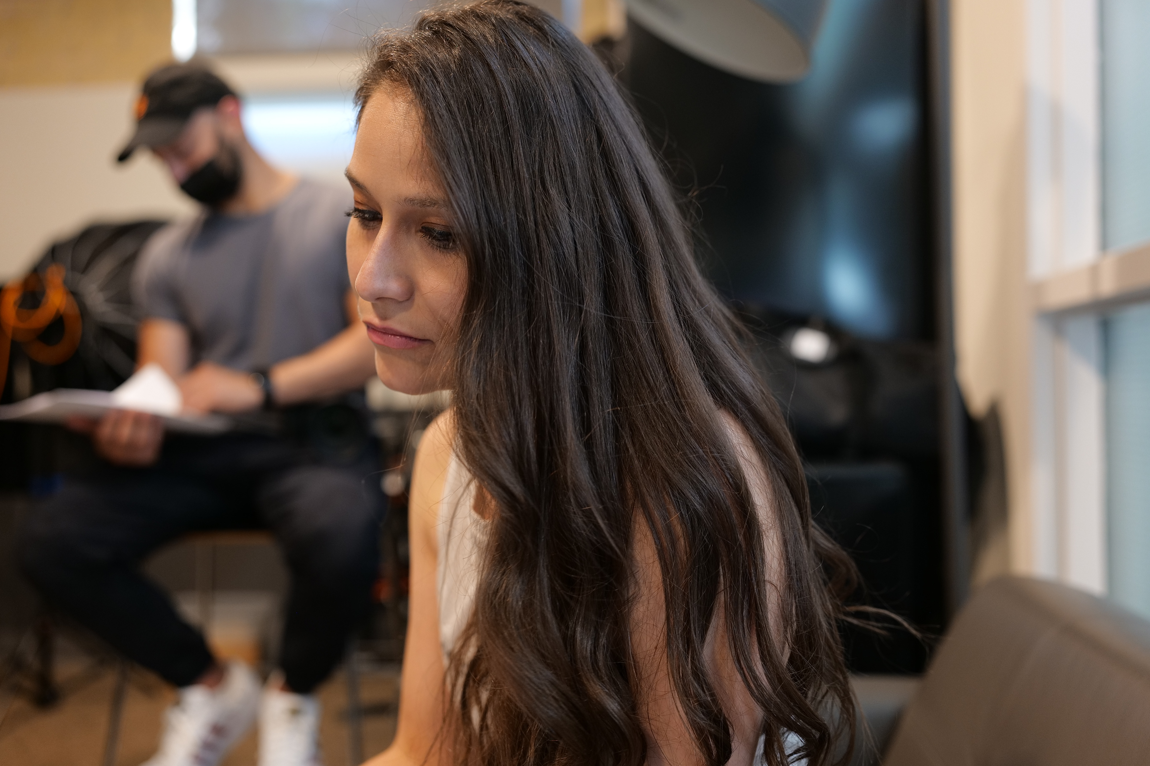 Angela Bell as Sam. Photo: Stephen Bell