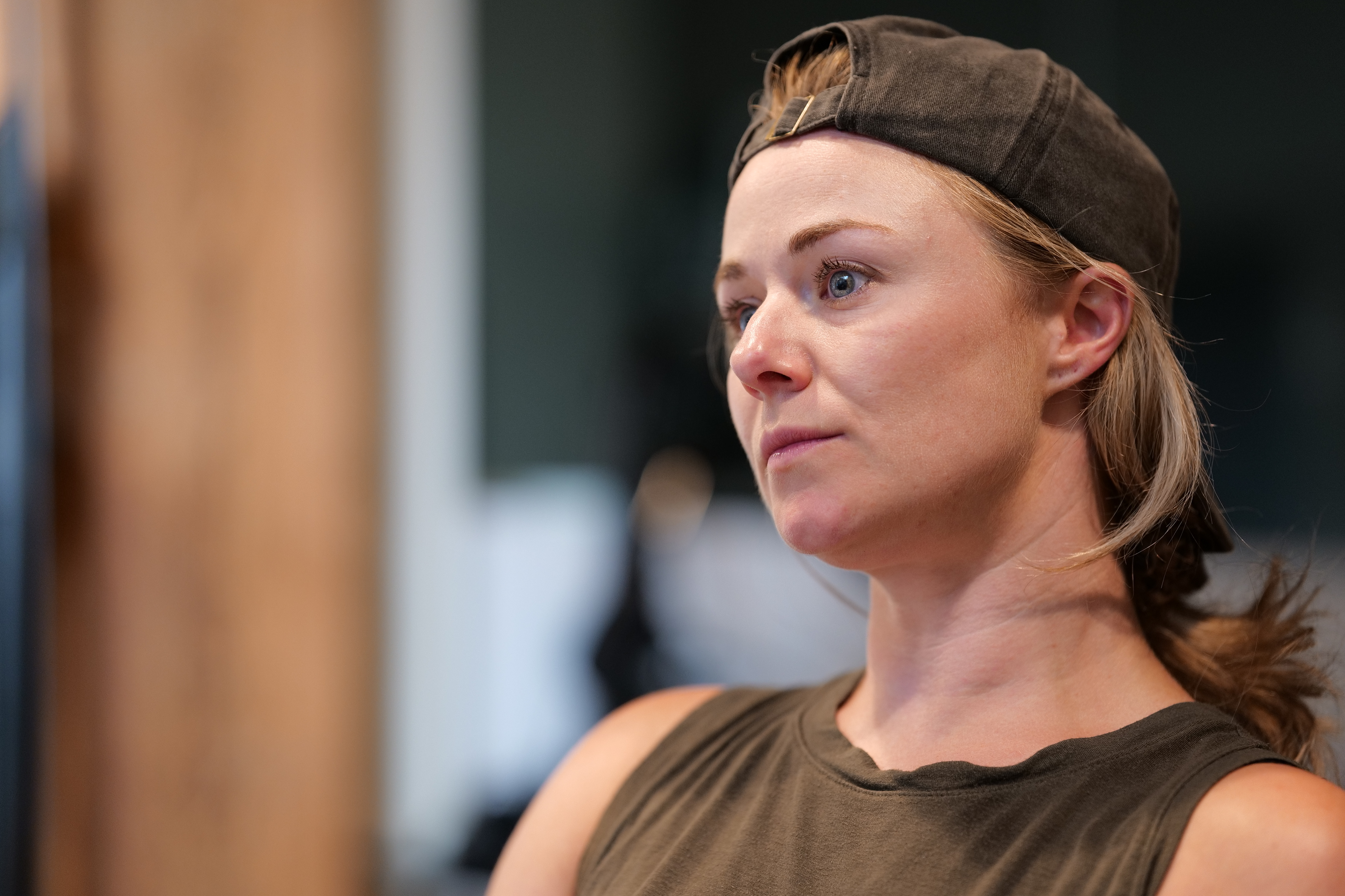 Lora Burke as Ava. Photo: Stephen Bell