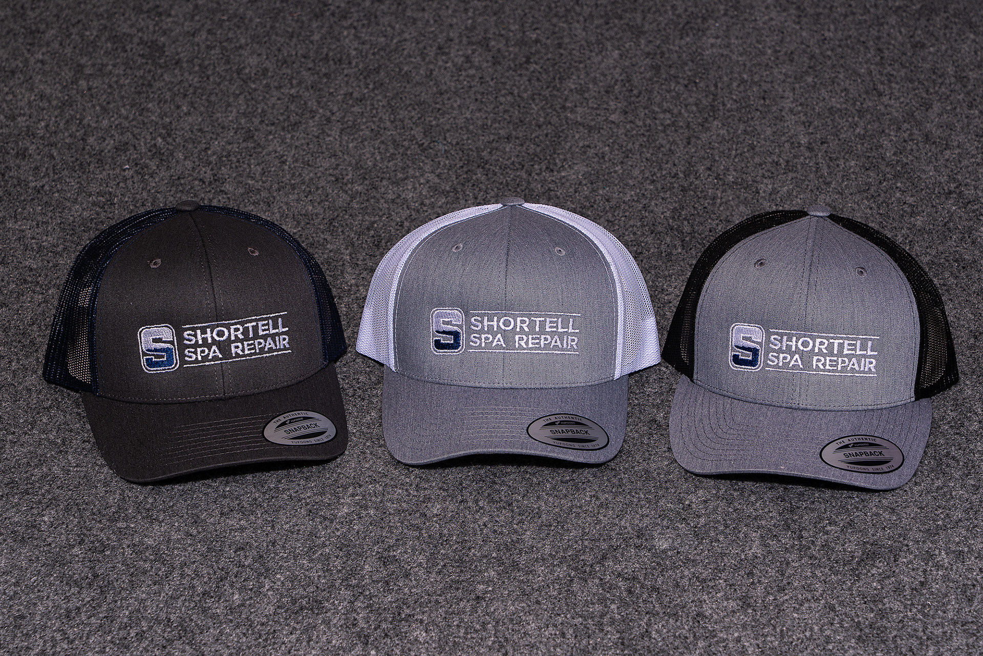 Same Logo on Different Hats