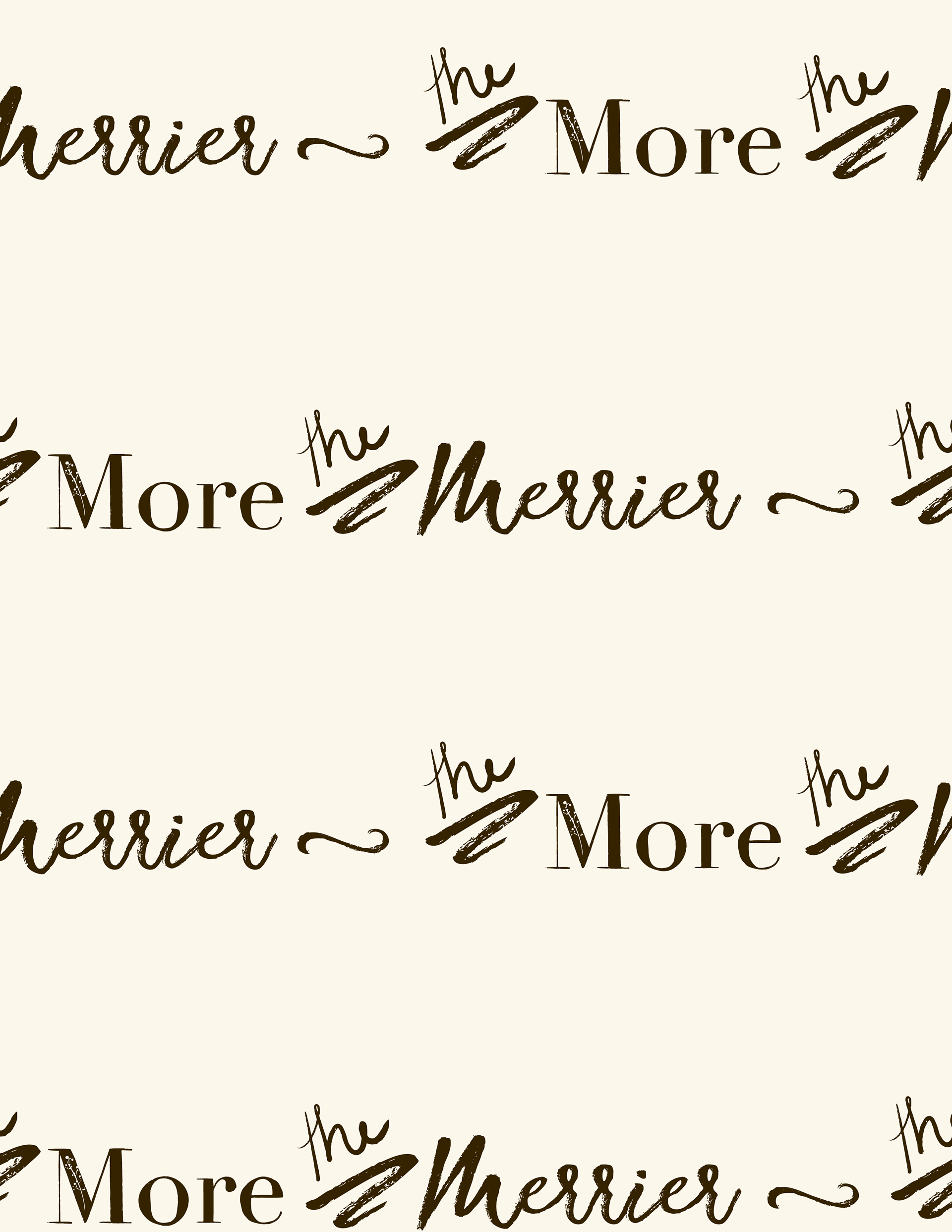 The More the Merrier White