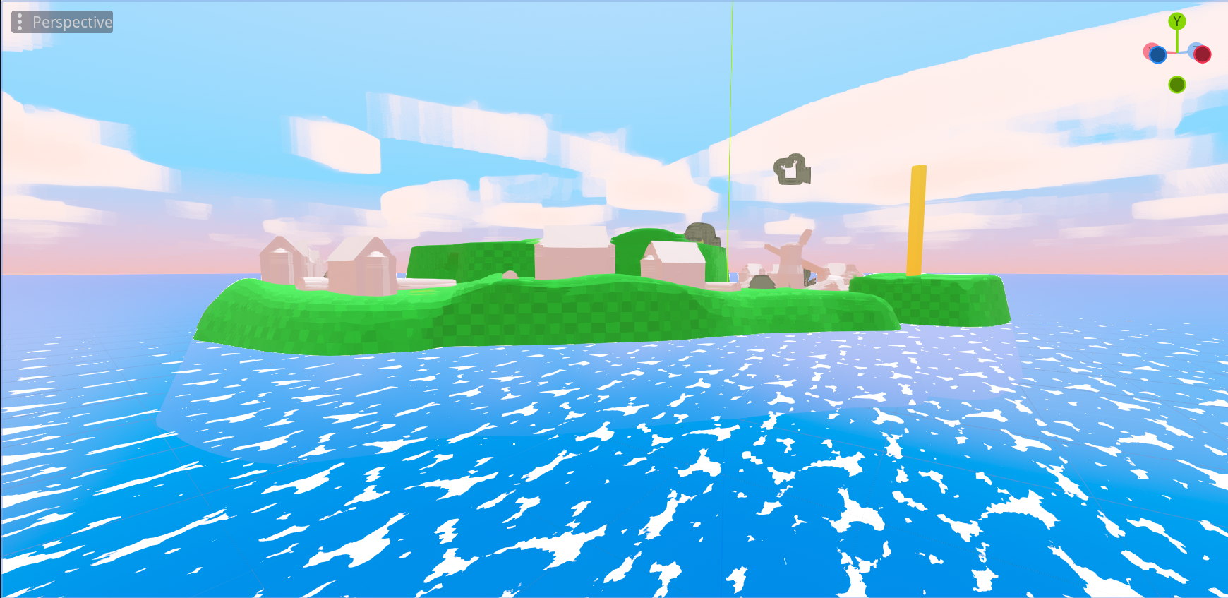 Asgard rebuilt with the terrain tool